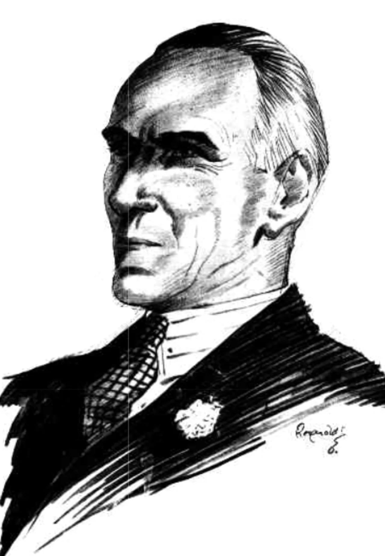 Porträt von William Beckett (1870–1965) – Gedenkseite