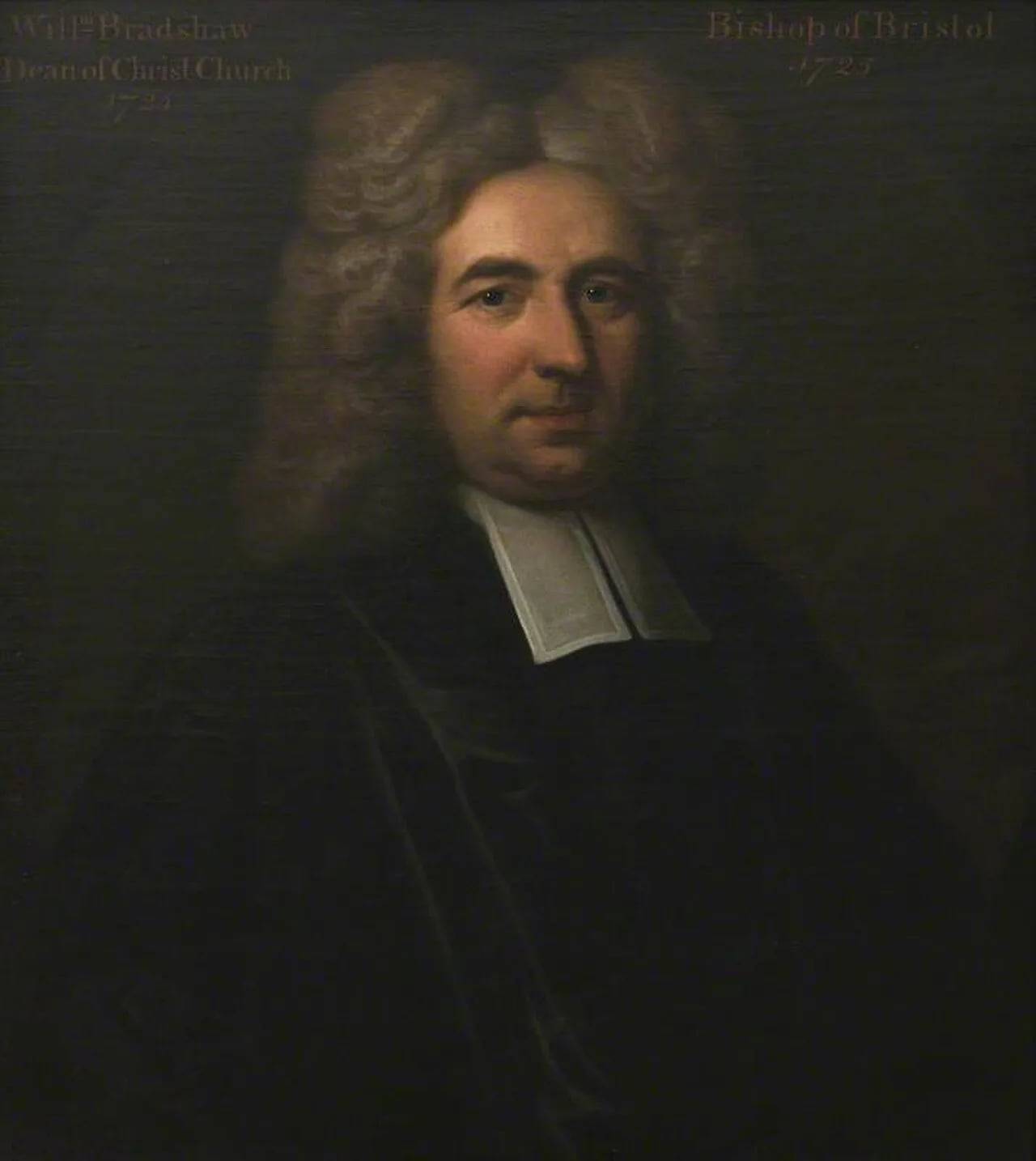 Porträt von William Bradshaw (1671–1732) – Gedenkseite