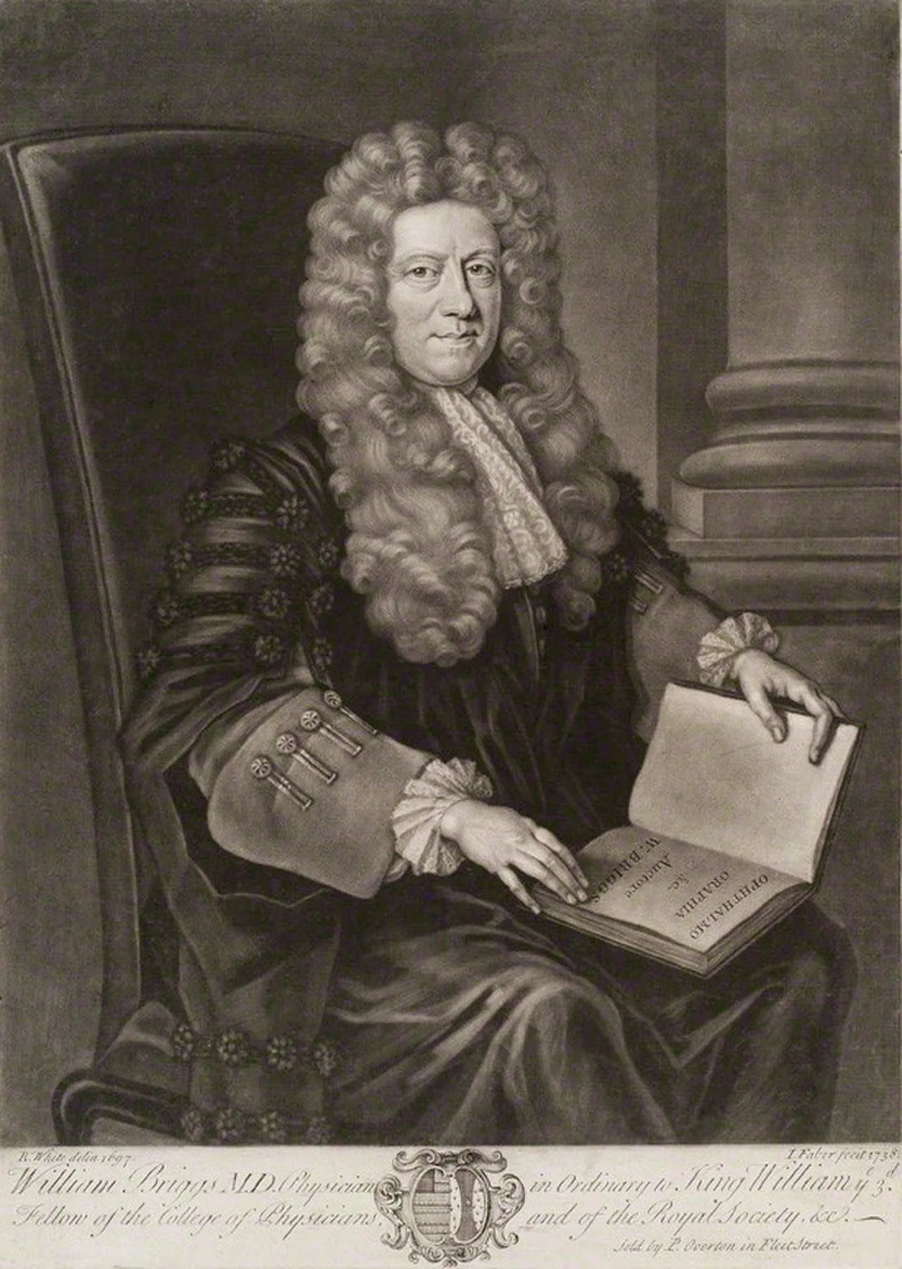 Porträt von William Briggs (1642–1704) – Gedenkseite