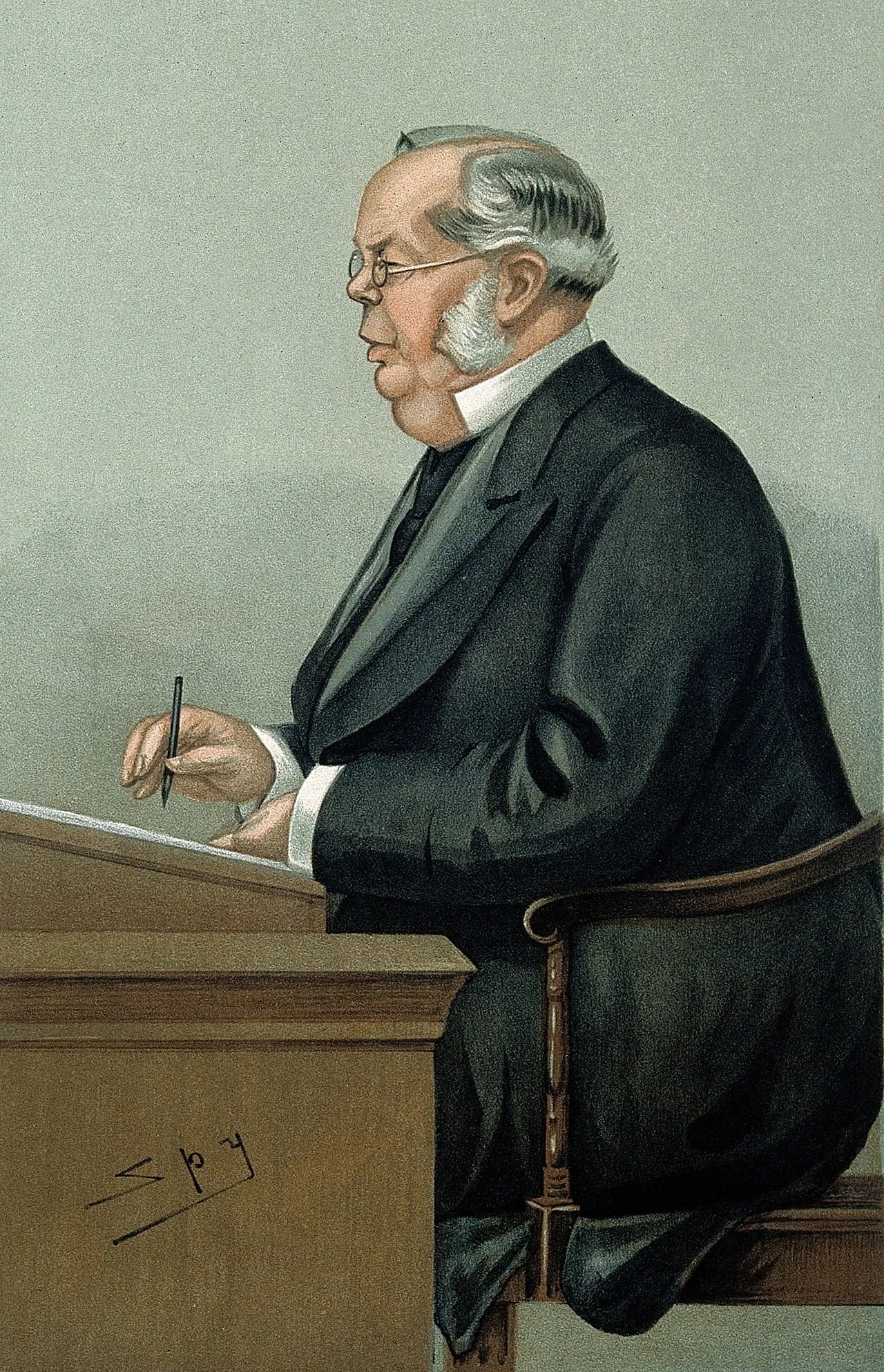 Portrait of William Broadbent (1835–1907) – memorial page