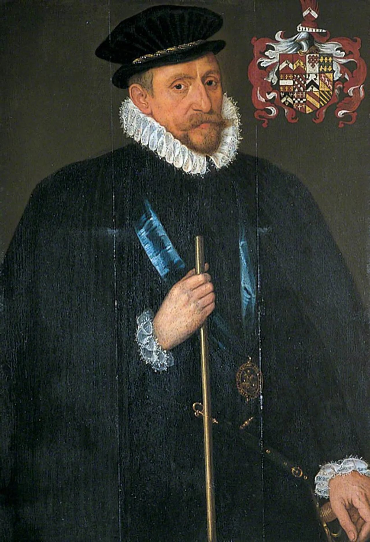 Portrait of William Brooke Cobham (1527–1597) – memorial page