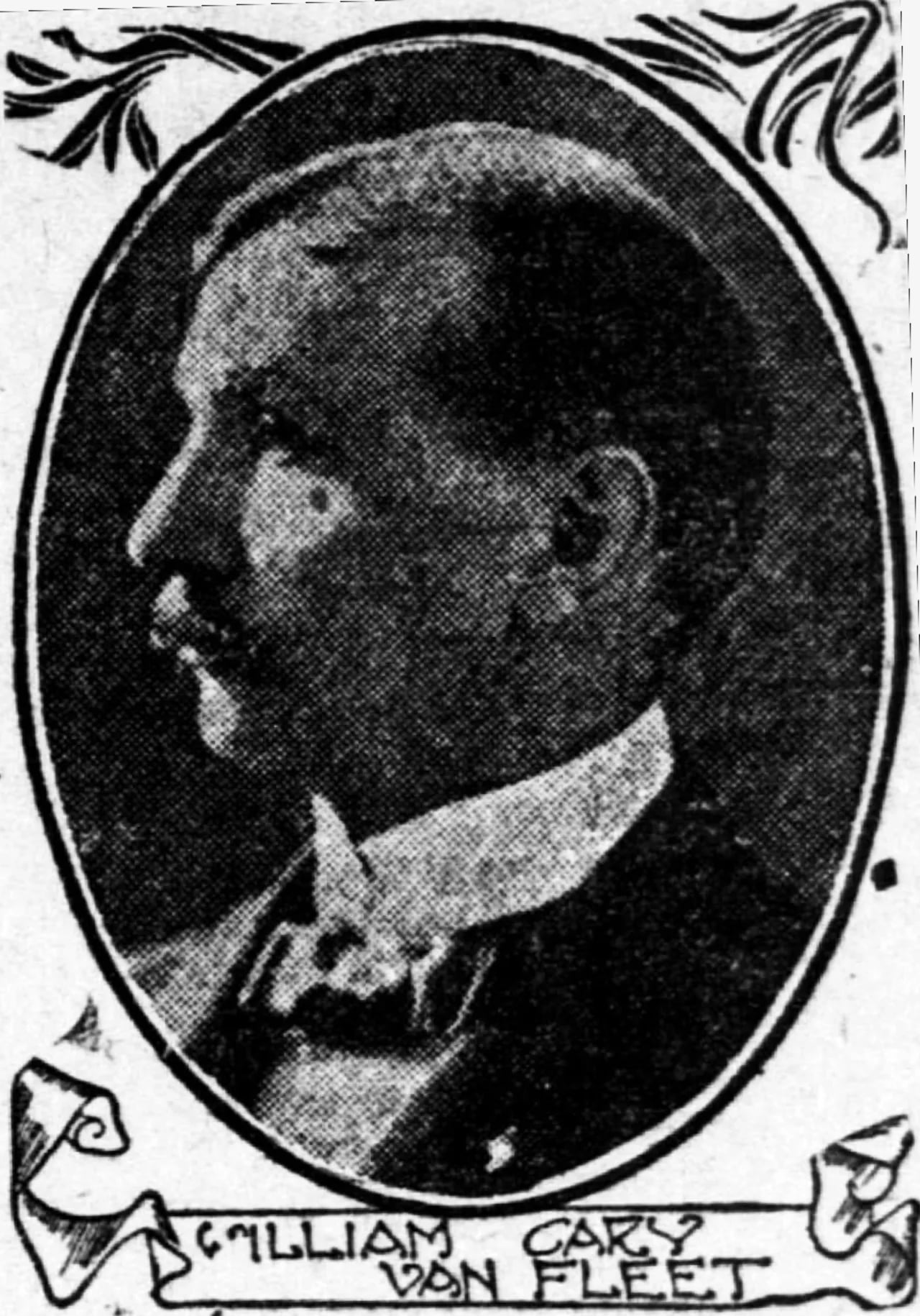Portrait of William Cary Van Fleet (1852–1923) – memorial page