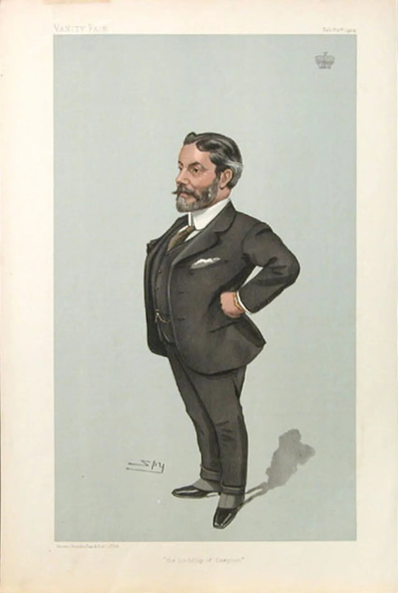 Portrait of William Compton, 5th Marquess of Northampton (1851–1913) – memorial page