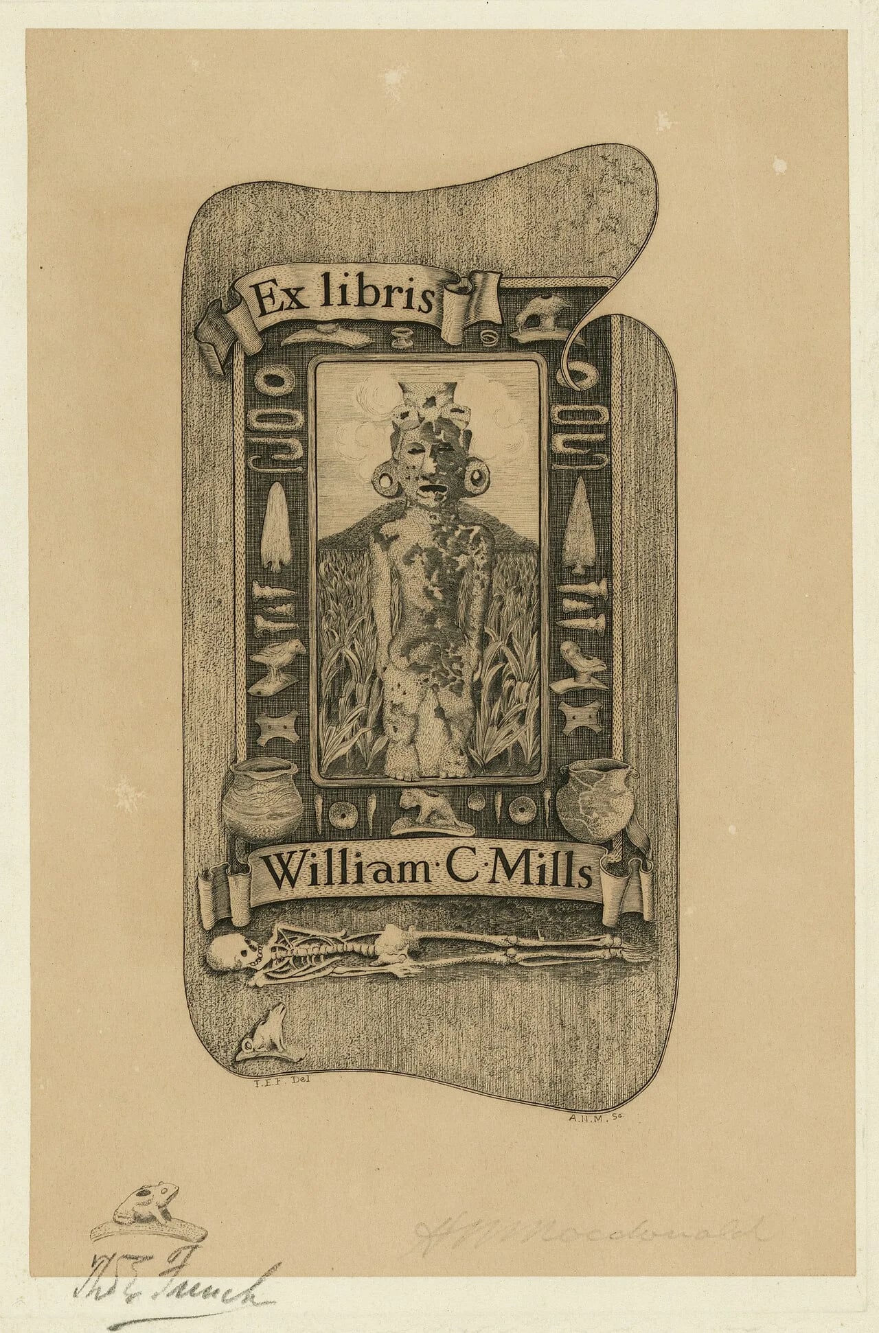 Porträt von William Corless Mills (1860–1928) – Gedenkseite