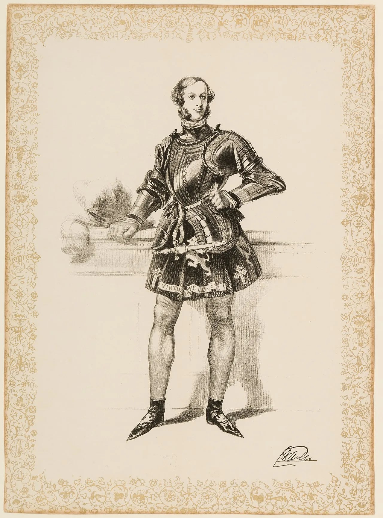 Porträt von William Craven, 2. Earl of Craven (1809–1866) – Gedenkseite