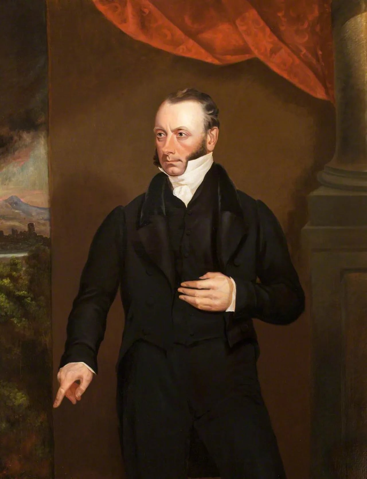 Porträt von William Crawshay II (1788–1867) – Gedenkseite