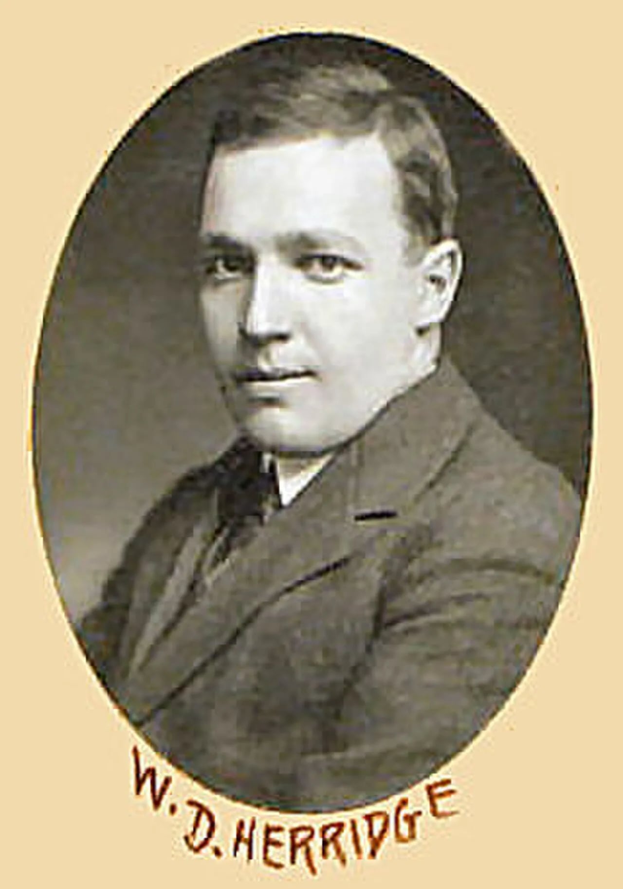 Porträt von William Duncan Herridge (1887–1961) – Gedenkseite