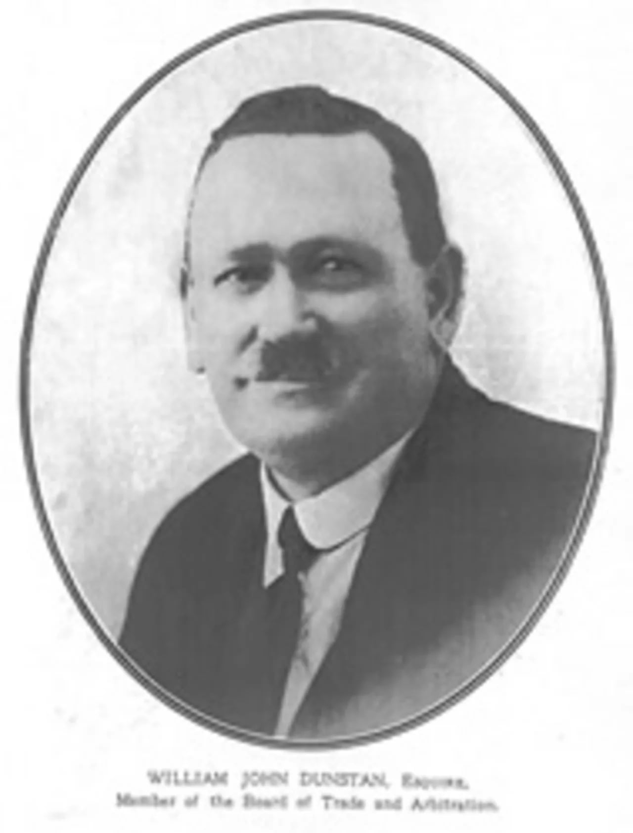 Porträt von William Dunstan (1873–1930) – Gedenkseite