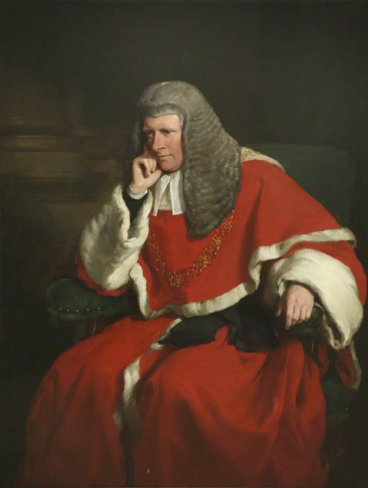 Portrait of William Erle (1793–1880) – memorial page