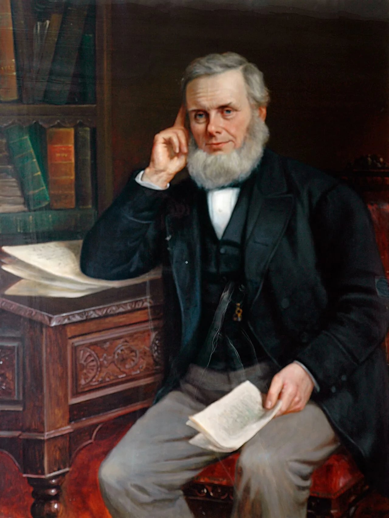 Portrait of William Grainge (1818–1895) – memorial page