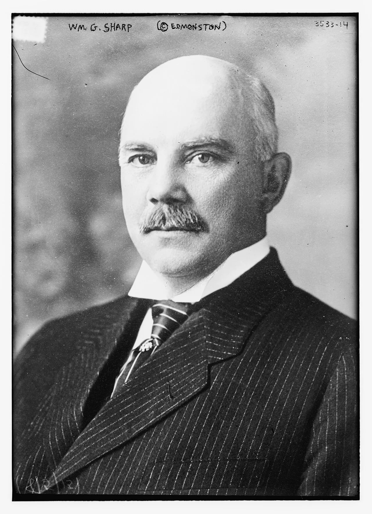 Portrait of William Graves Sharp (1859–1922) – memorial page