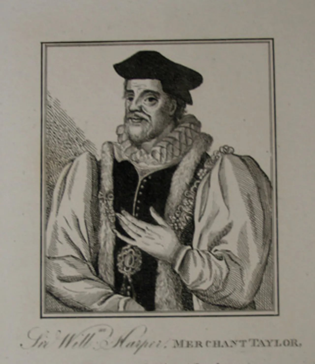 Portrait of William Harpur (1496–1574) – memorial page