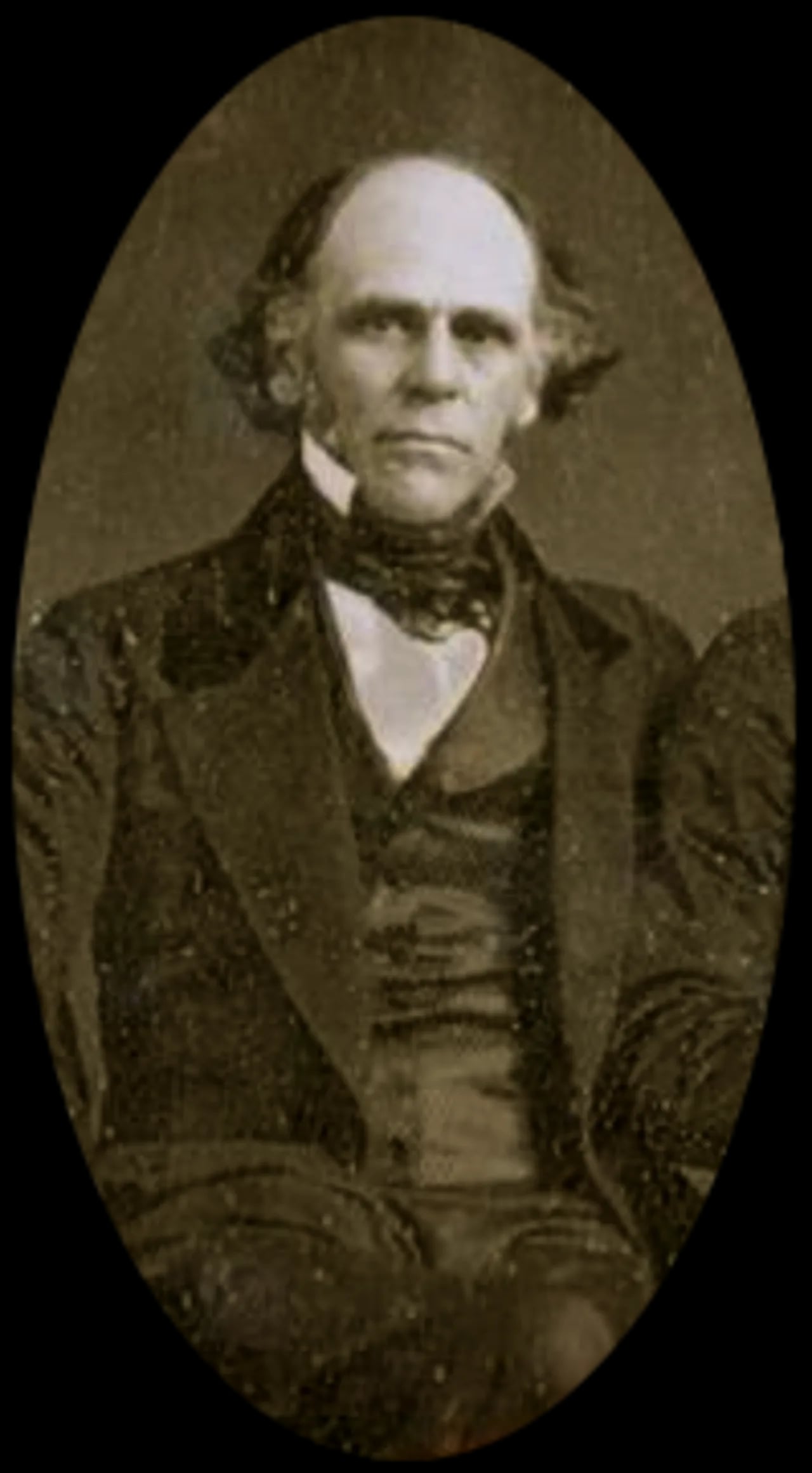 Portrait of William Henry Brisbane (1806–1878) – memorial page