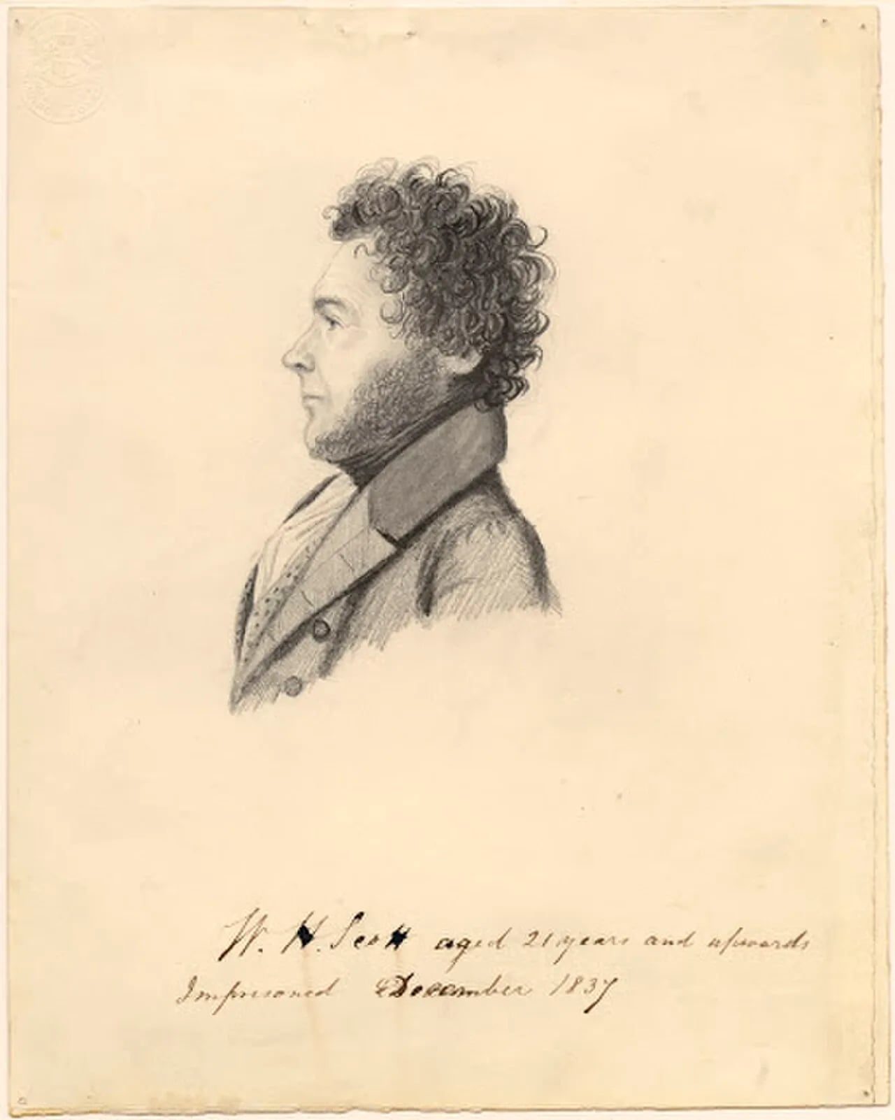 Portrait of William Henry Scott (1799–1851) – memorial page