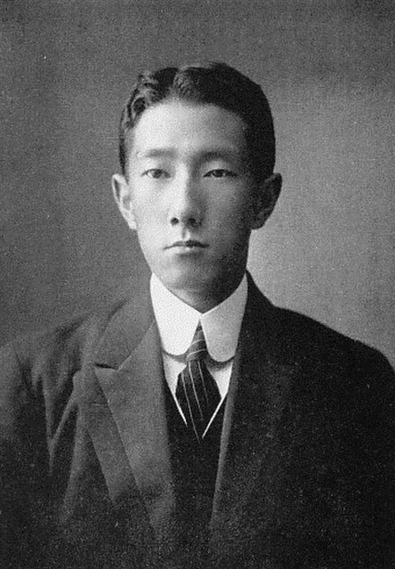 Portrait of Abe Masakoto (1860–1925) – memorial page