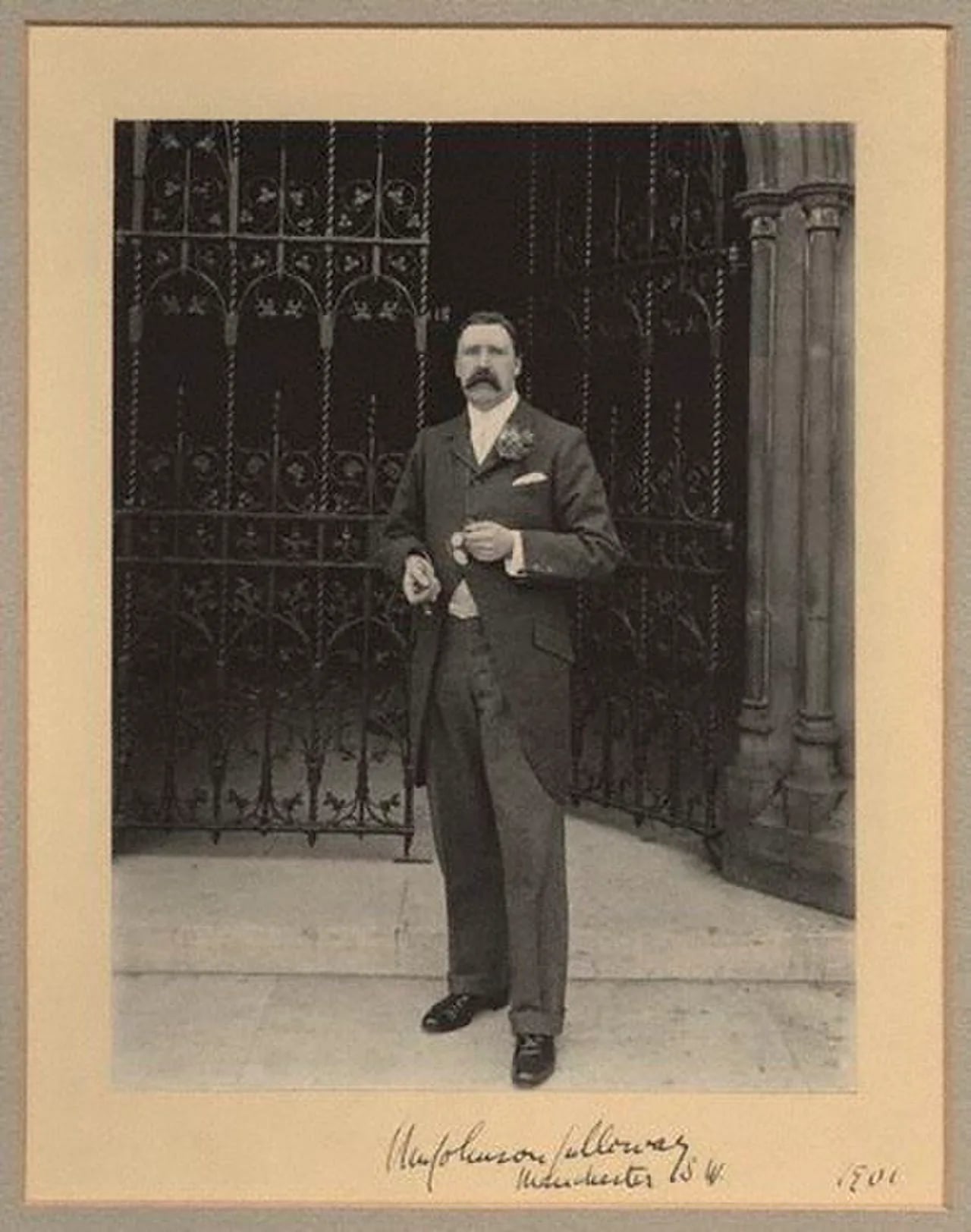 Porträt von William Johnson Galloway (1868–1931) – Gedenkseite