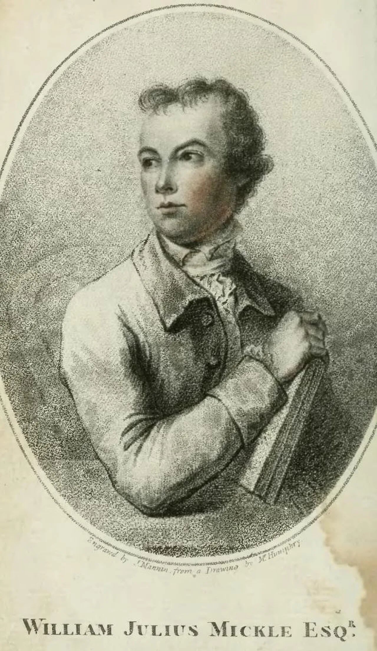 Porträt von William Julius Mickle (1734–1788) – Gedenkseite