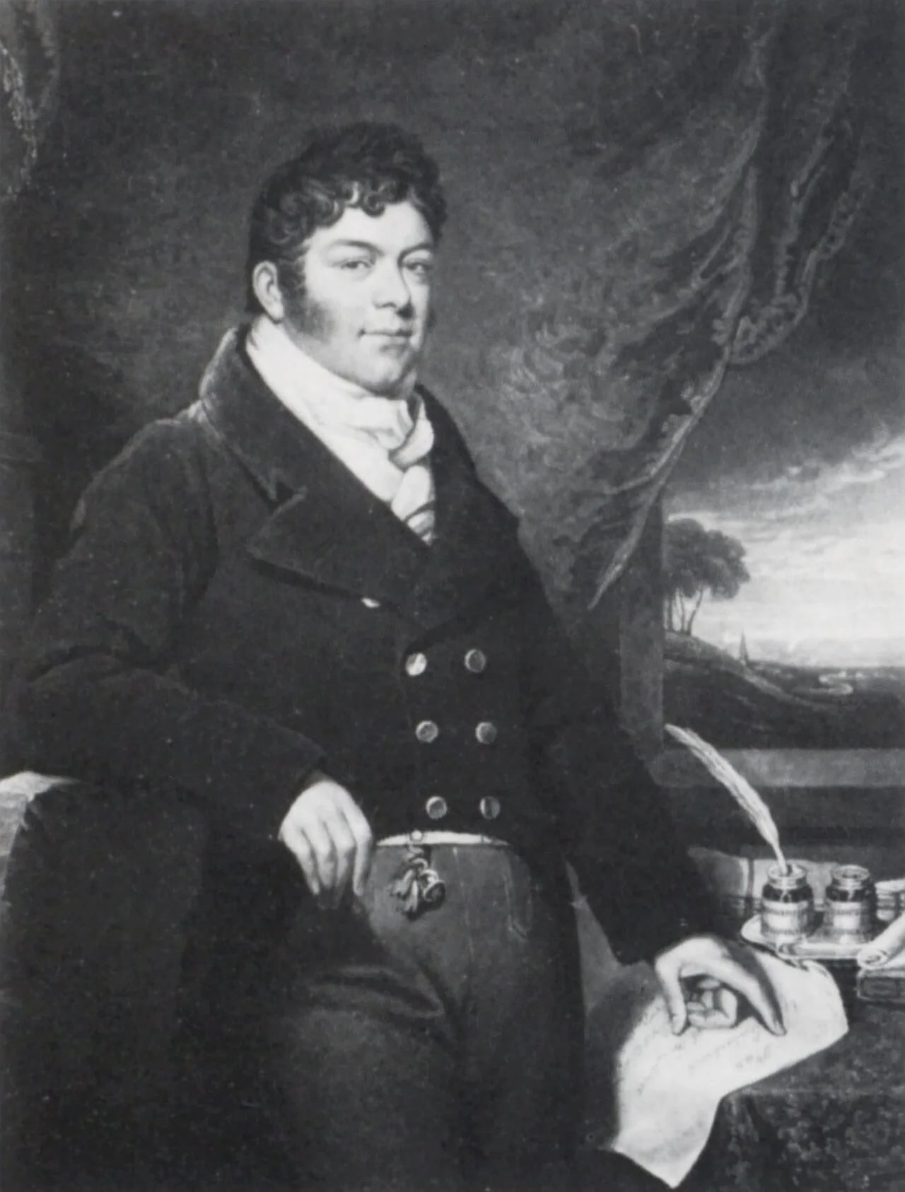 Portrait of William Madocks (1773–1828) – memorial page