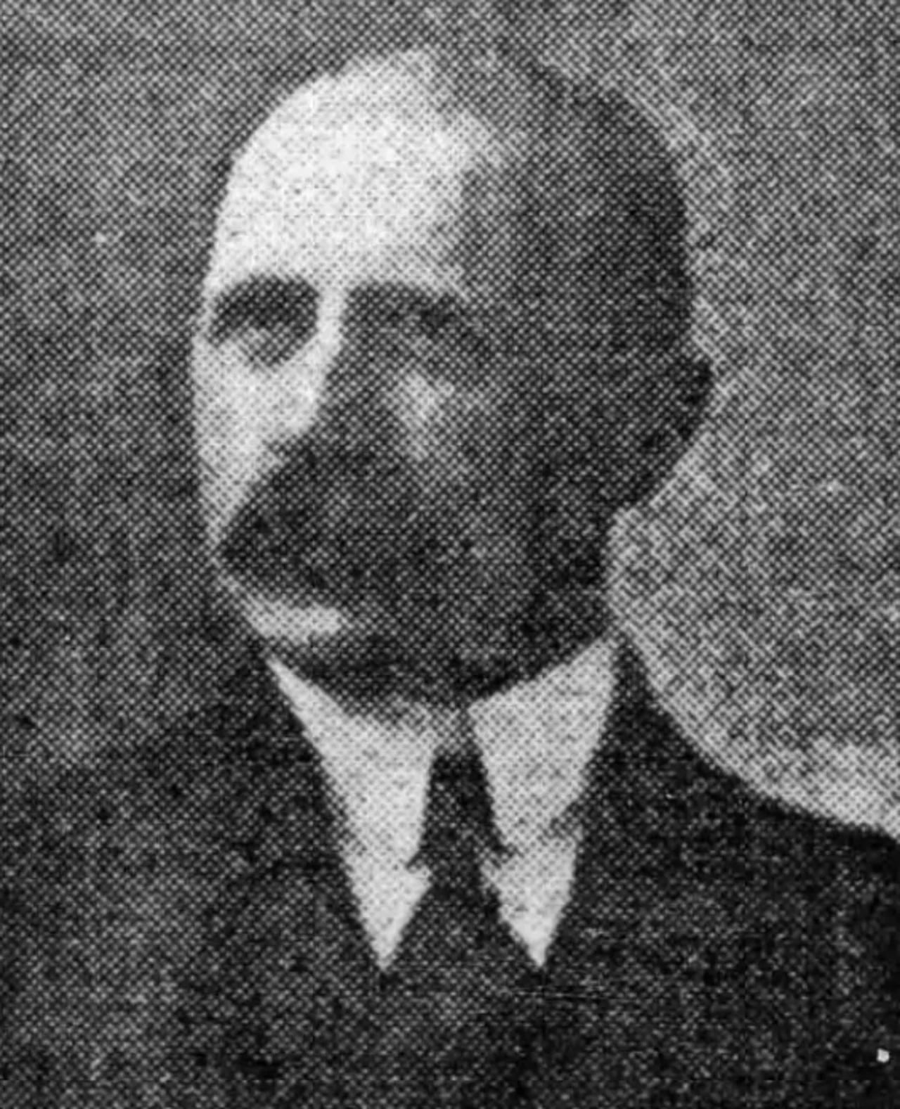 Porträt von William Manson (1867–1953) – Gedenkseite