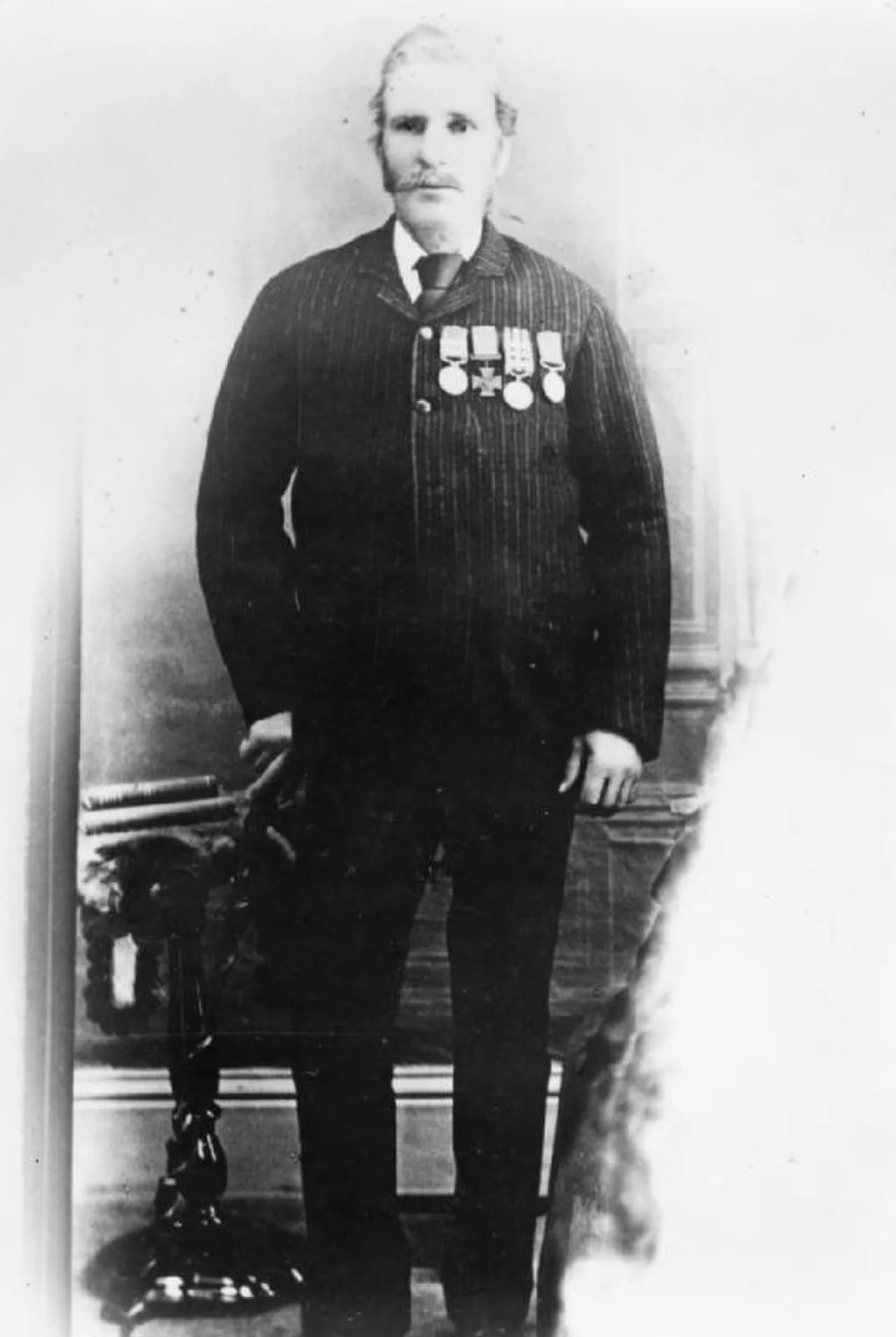 Portrait of William Martin Cafe (1826–1906) – memorial page