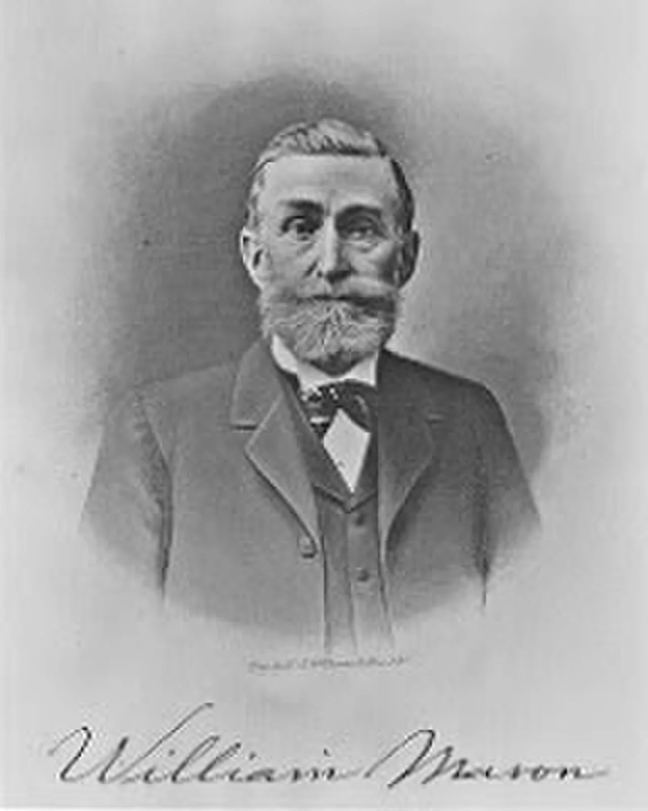 Porträt von William Mason (1837–1913) – Gedenkseite