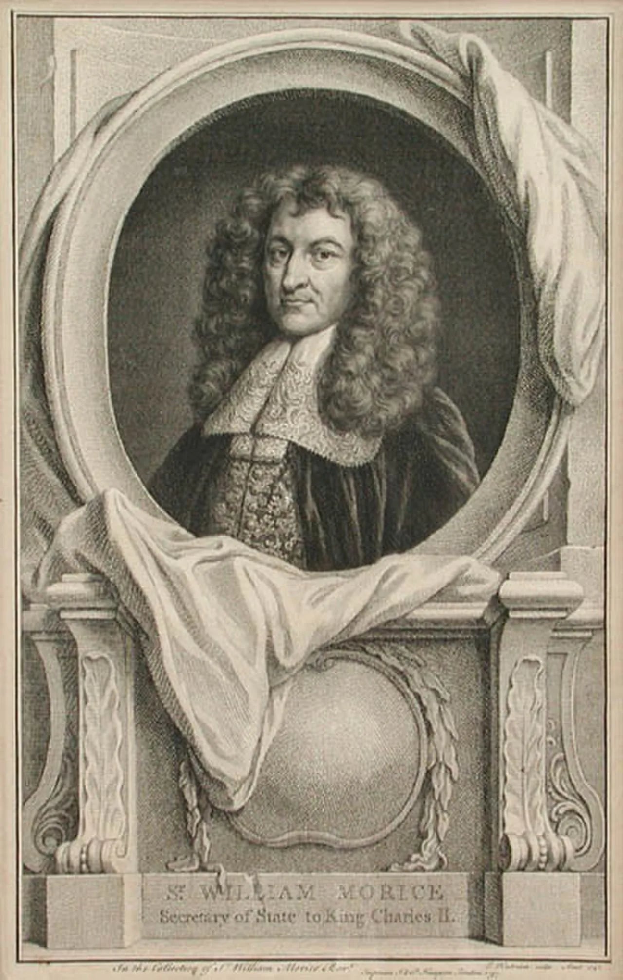 Portrait of William Morice (1602–1676) – memorial page