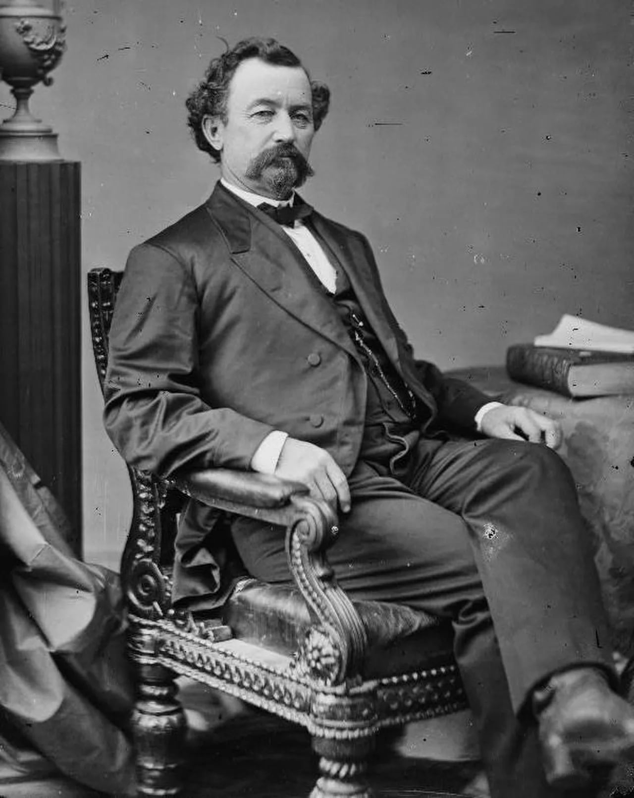 Portrait of William Mungen (1821–1887) – memorial page