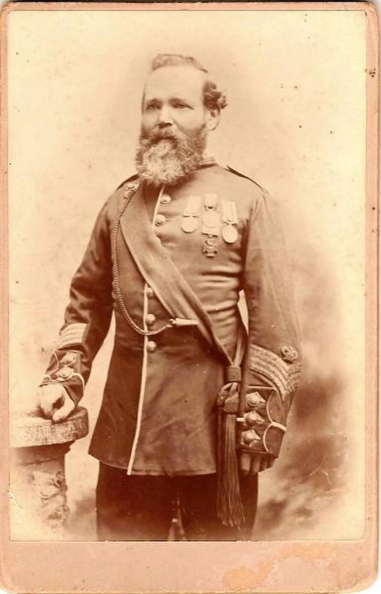 Porträt von William Napier (1827–1908) – Gedenkseite