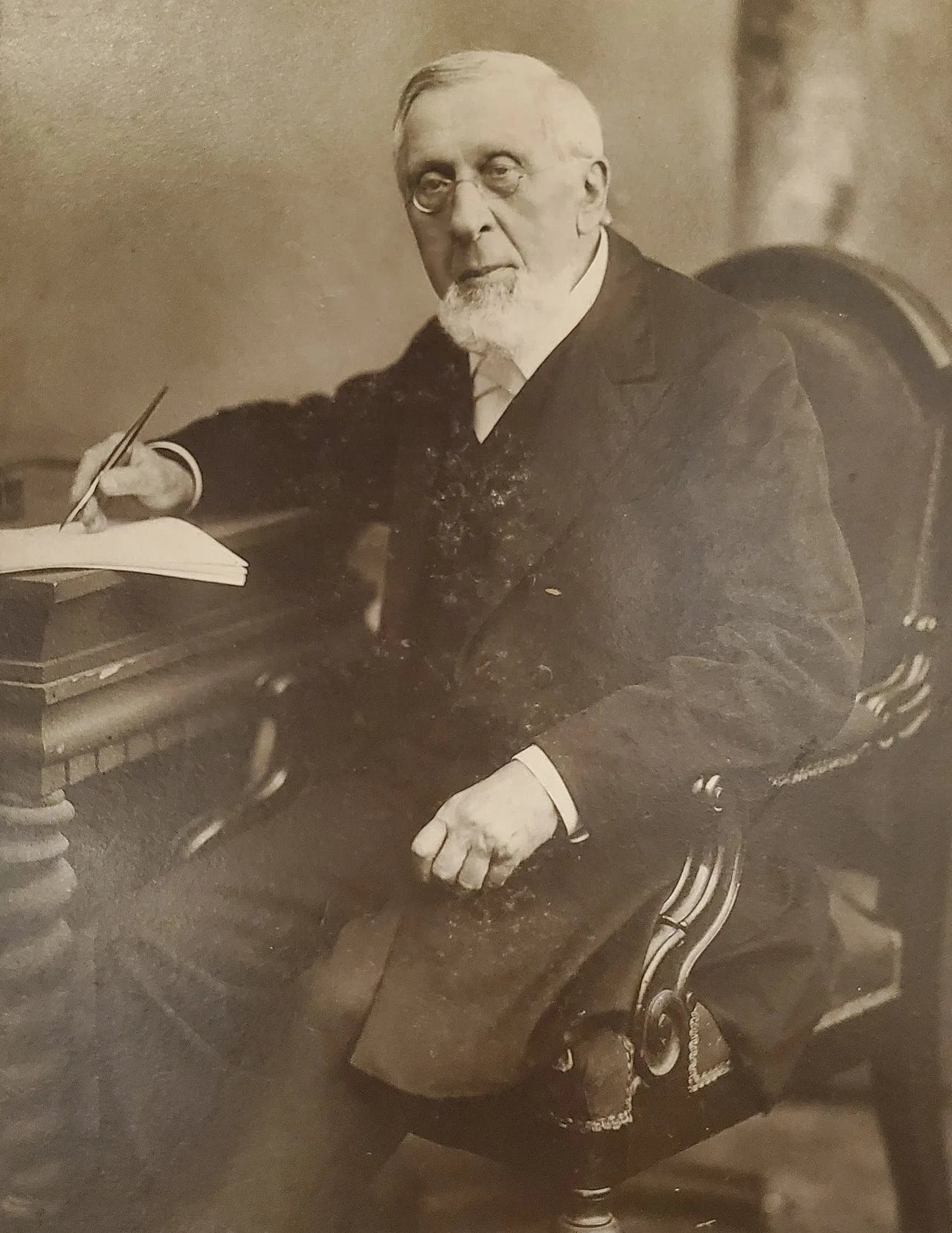 Portrait of William Nast (1807–1899) – memorial page