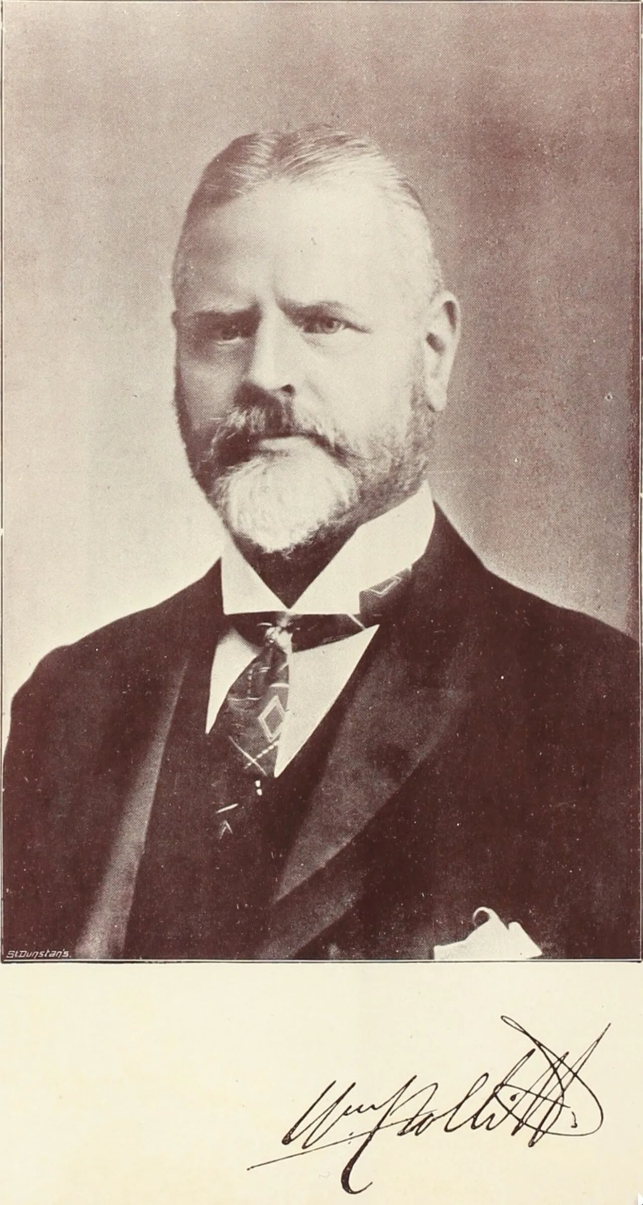 Porträt von William Pollitt (1842–1908) – Gedenkseite
