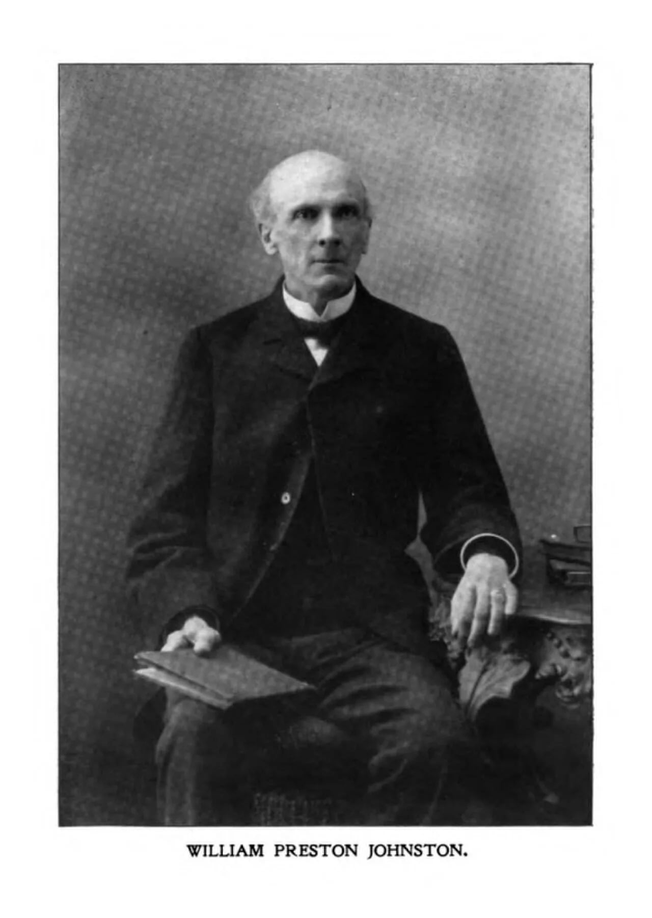 Porträt von William Preston Johnston (1831–1899) – Gedenkseite