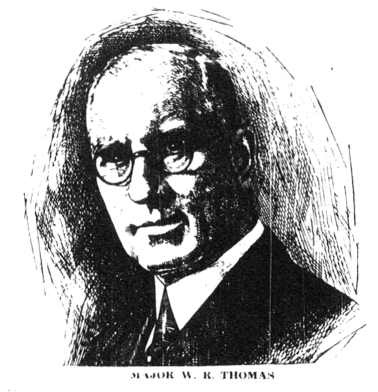 Porträt von William Reuben Thomas (1866–1943) – Gedenkseite
