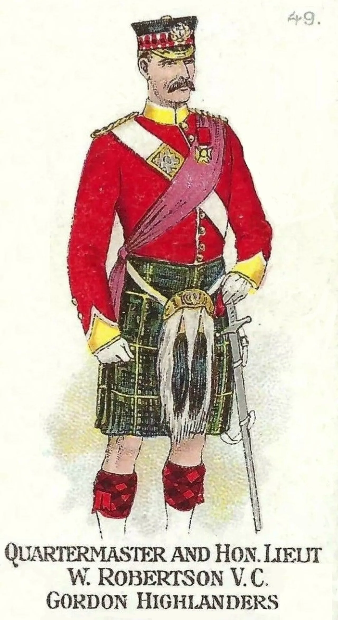 Portrait of William Robertson (1865–1949) – memorial page