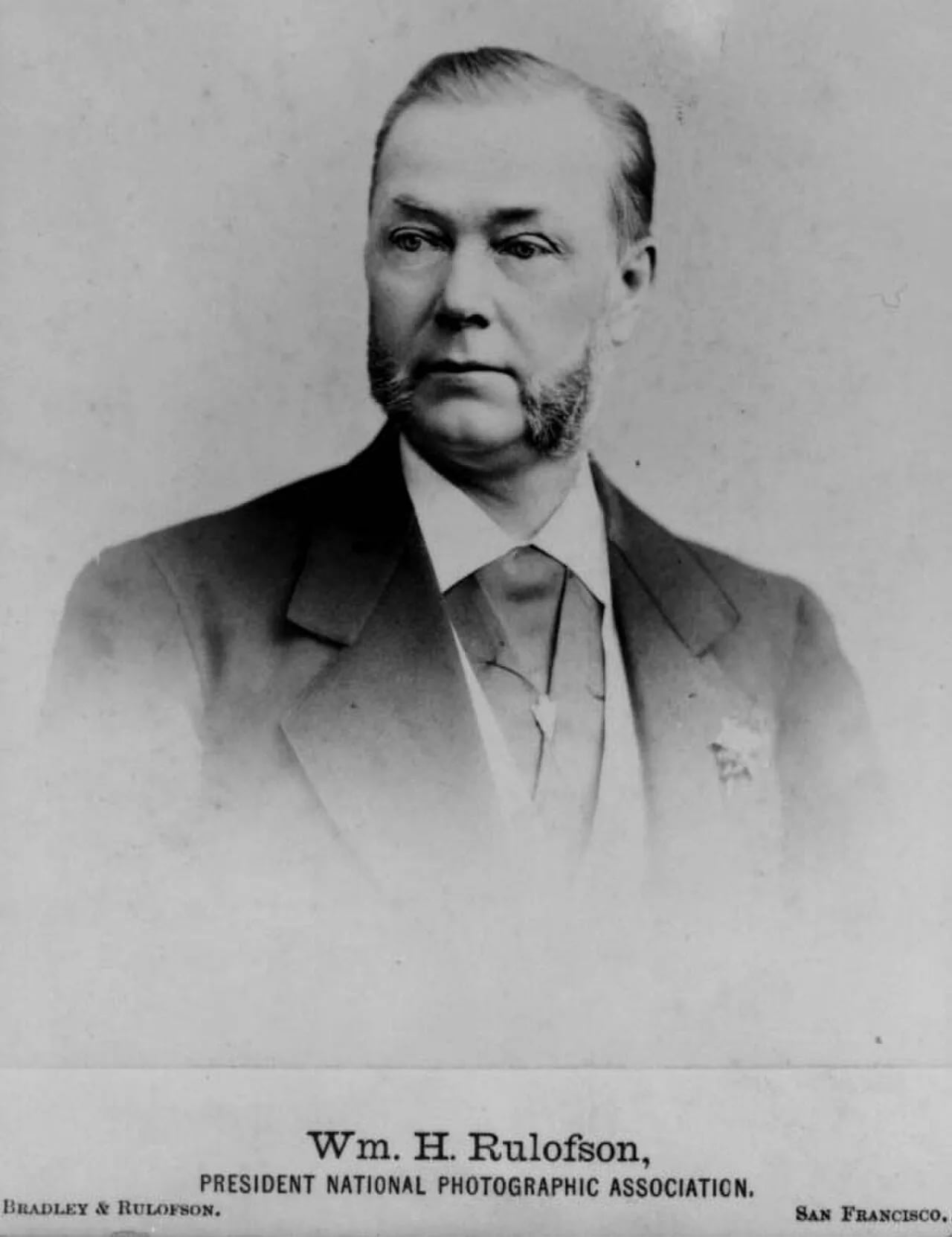 Portrait of William Rulofson (1826–1878) – memorial page