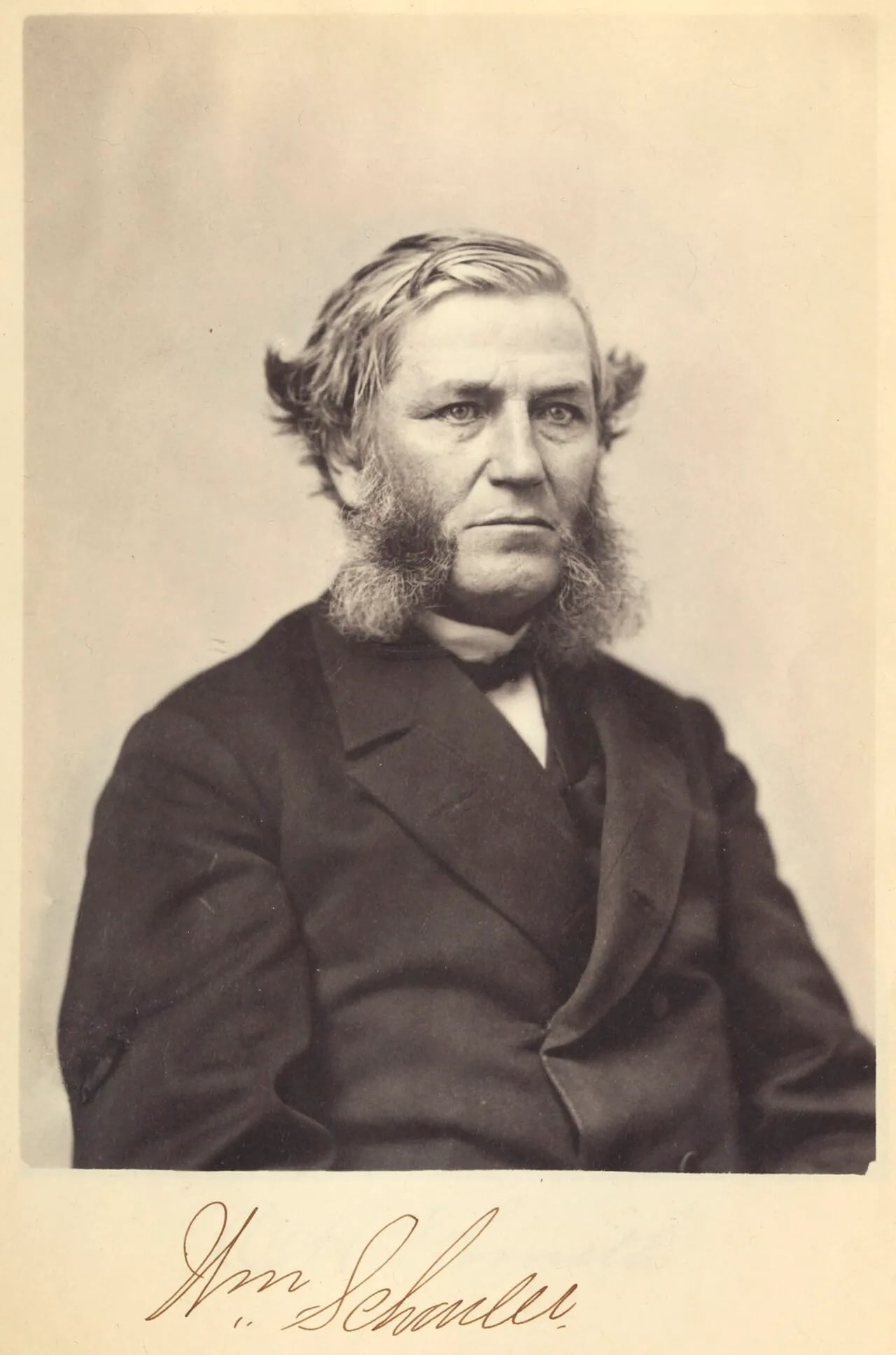 Porträt von William Schouler (1814–1872) – Gedenkseite