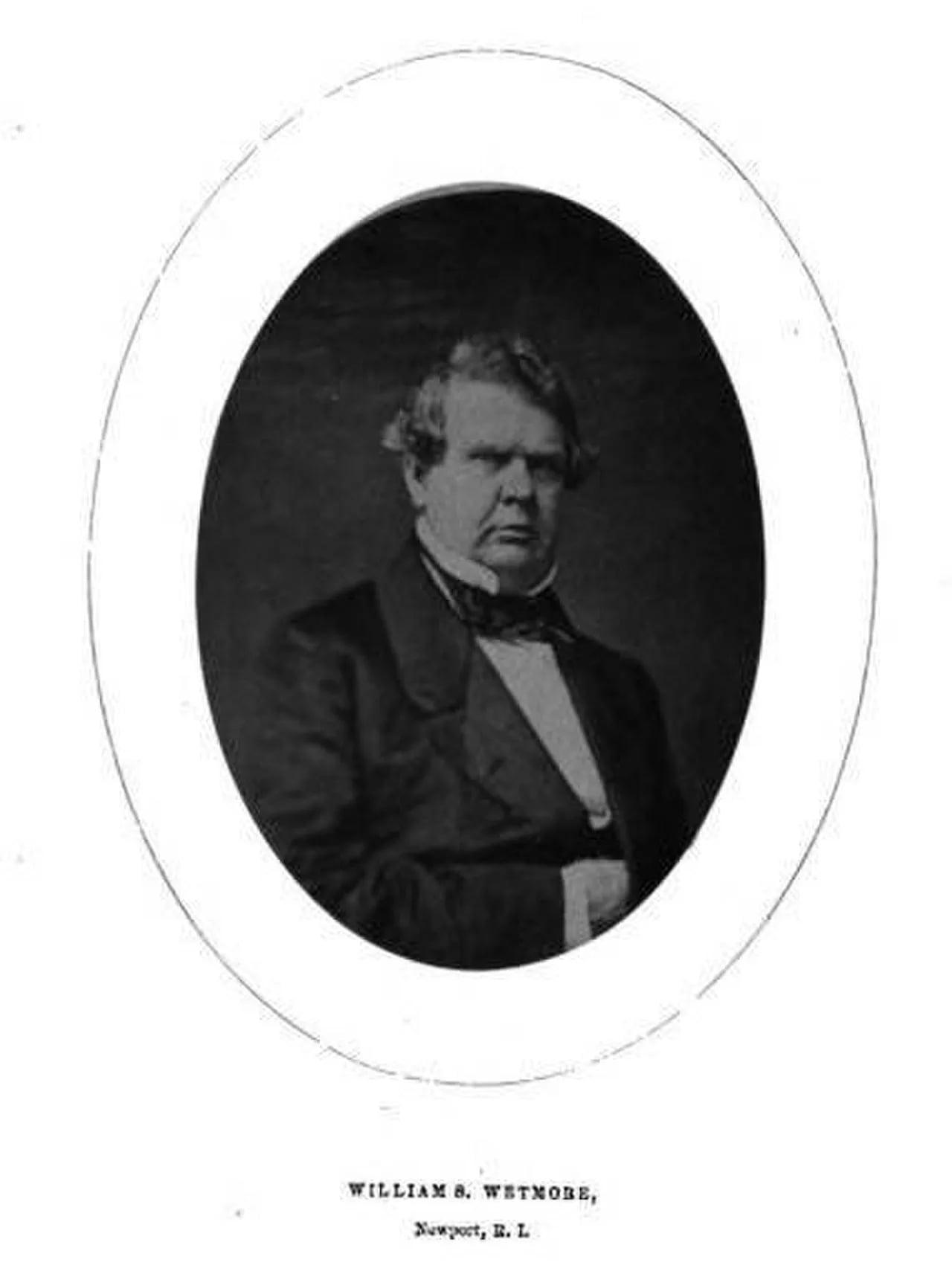Portrait of William Shepard Wetmore (1801–1862) – memorial page