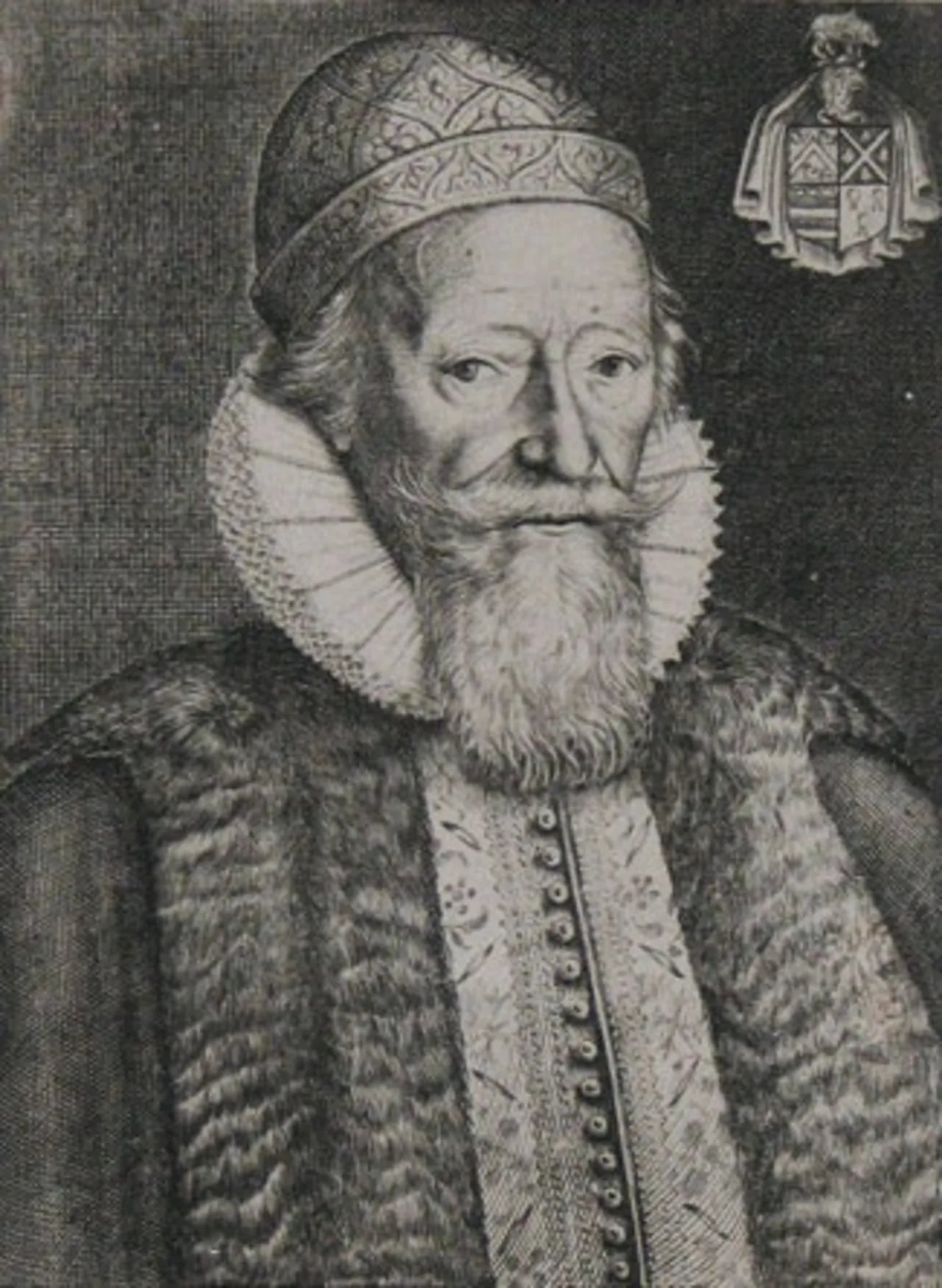 Portrait of William Wade (1546–1623) – memorial page