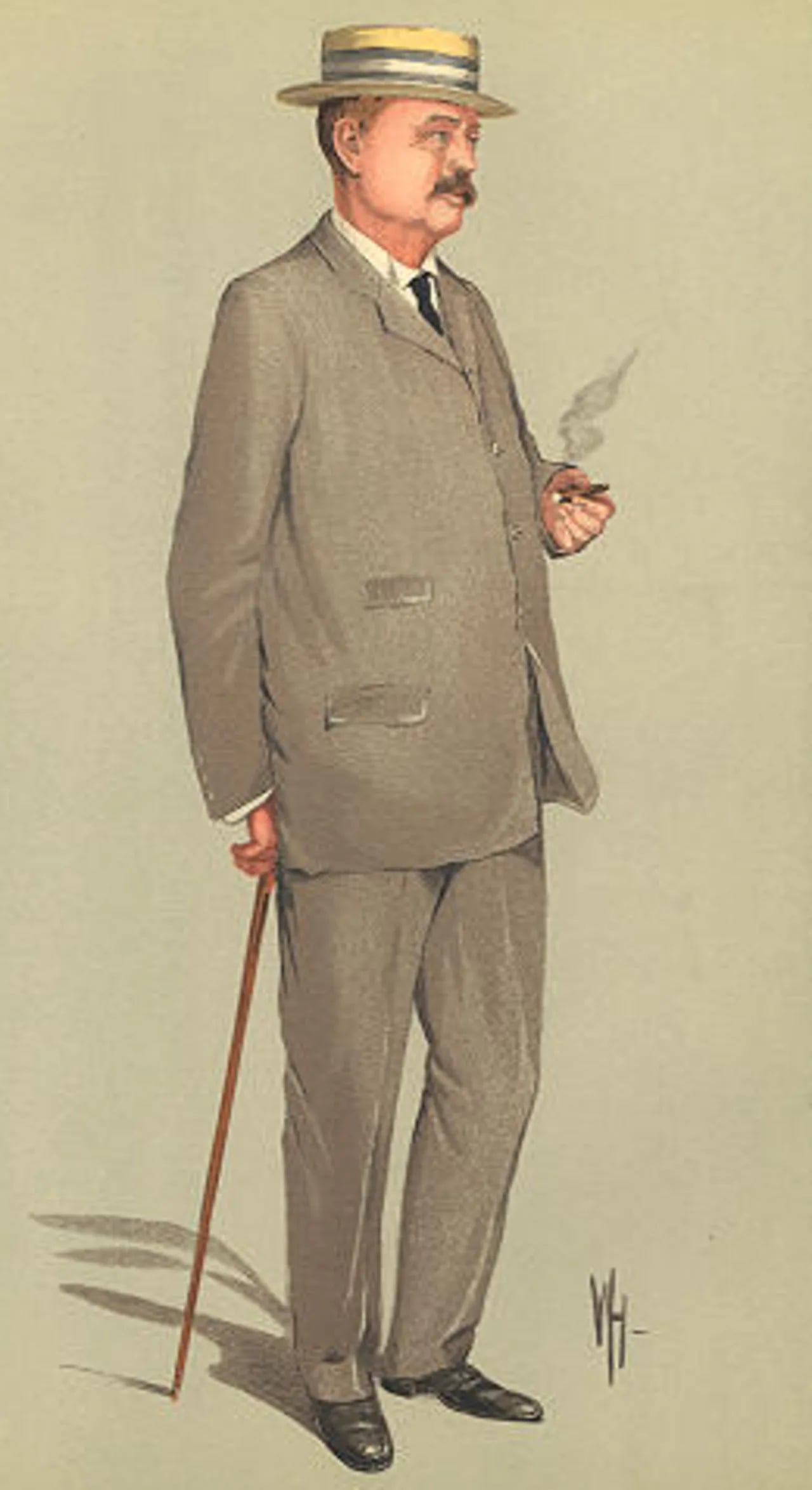Portrait of William Waldegrave, 9th Earl Waldegrave (1851–1930) – memorial page
