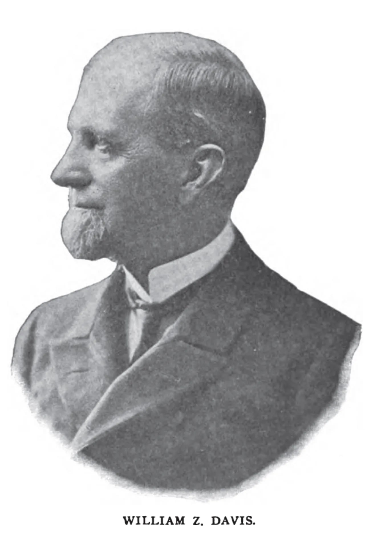 Porträt von William Z. Davis (1839–1923) – Gedenkseite