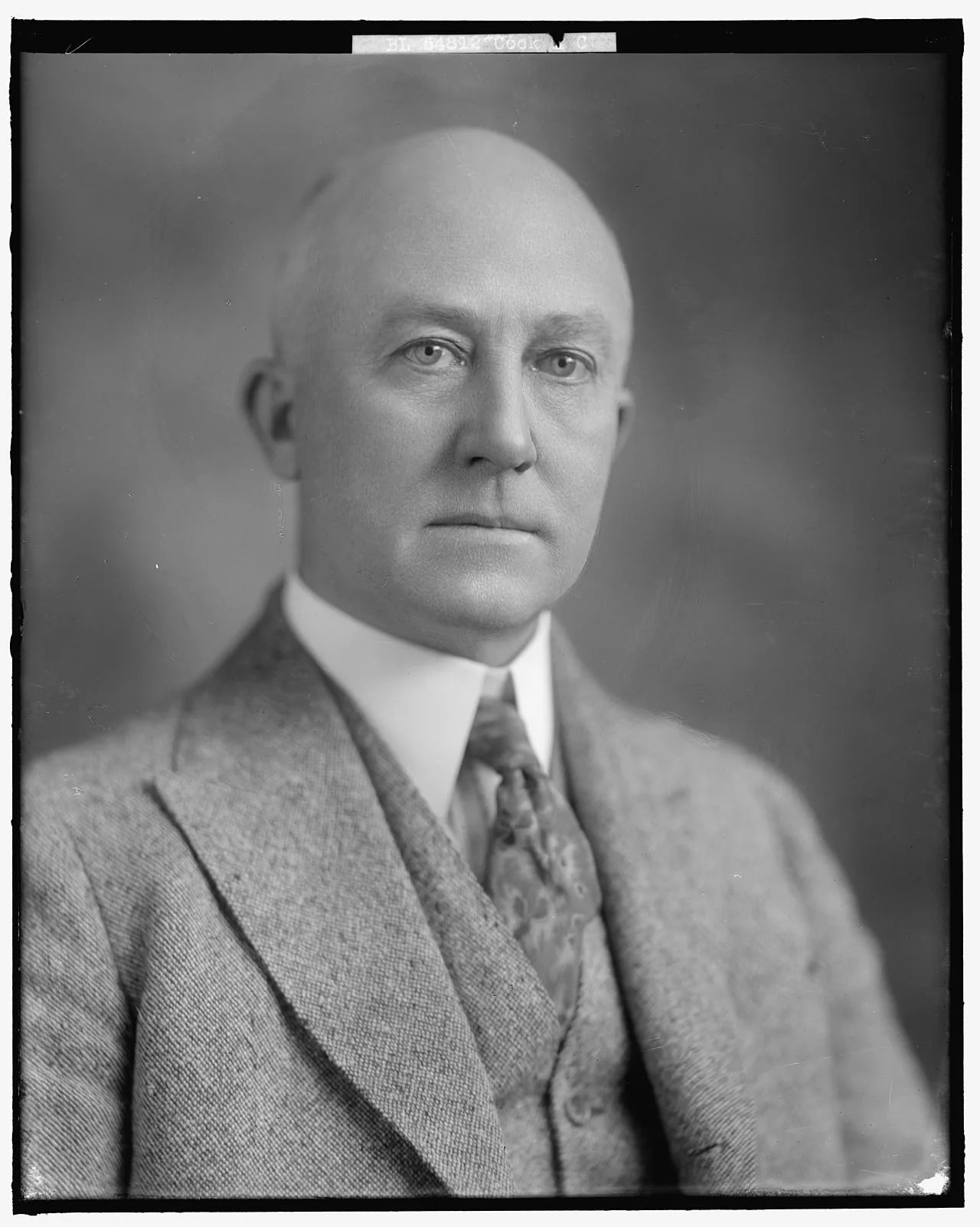 Portrait of Willis C. Cook (1874–1942) – memorial page