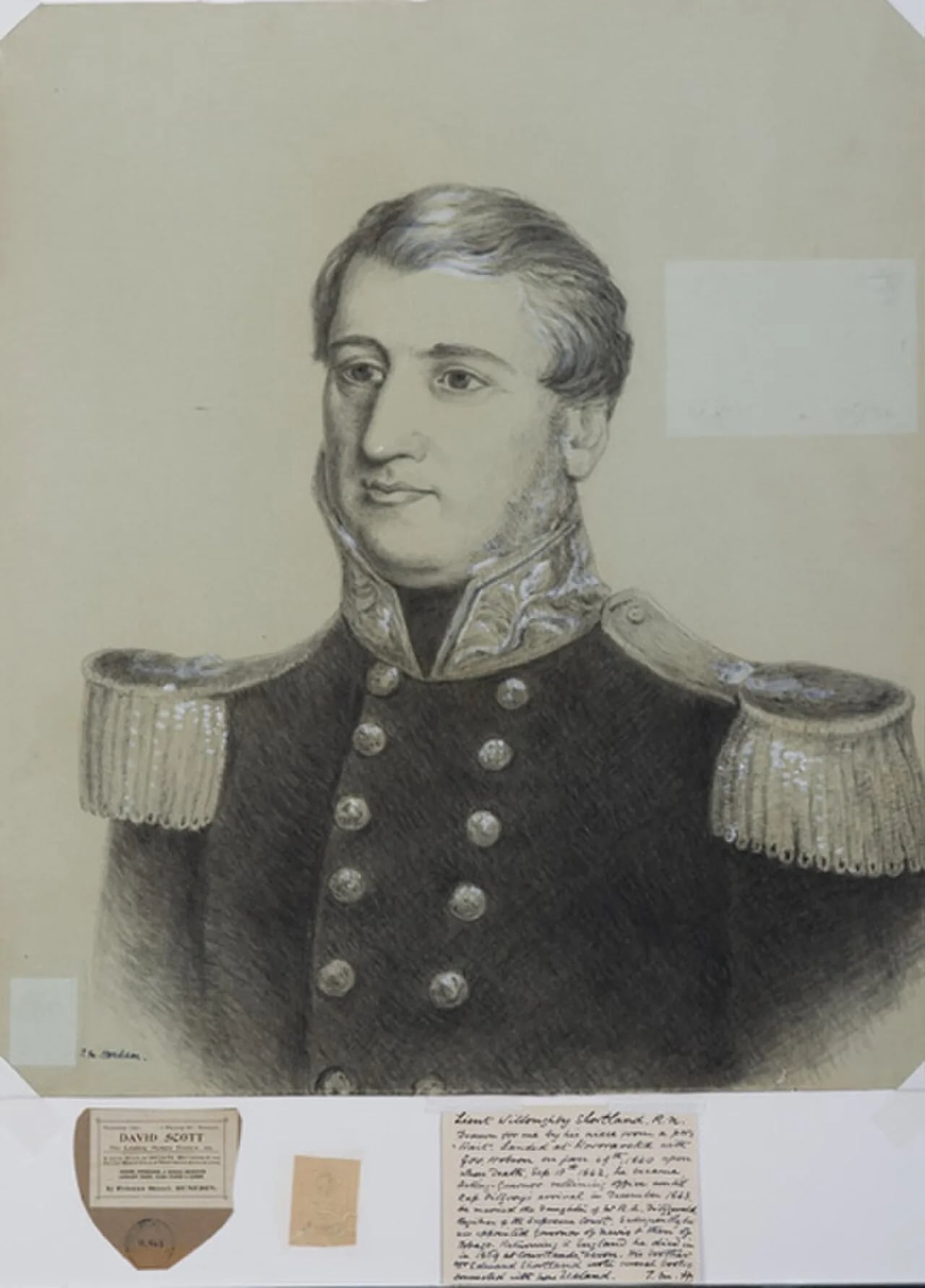 Portrait of Willoughby Shortland (1804–1869) – memorial page