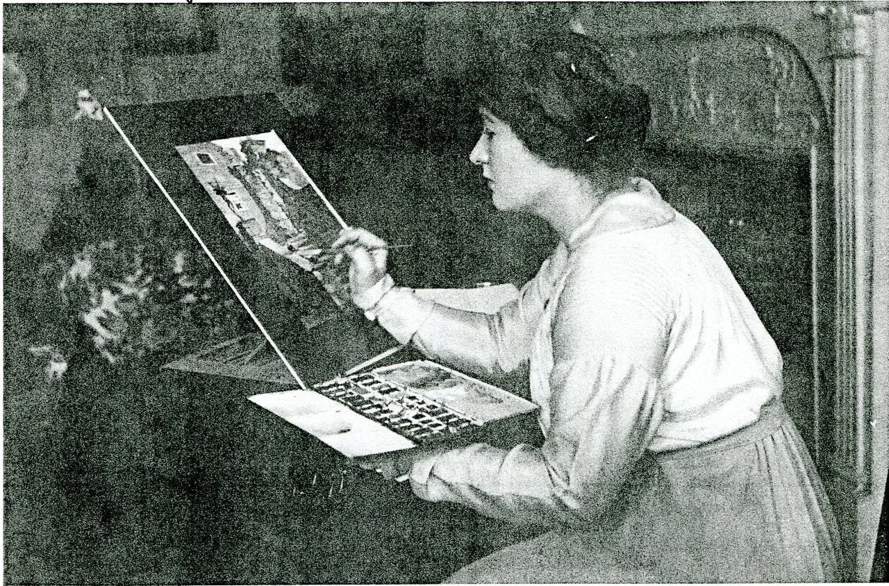 Porträt von Winifred Brunton (1880–1959) – Gedenkseite