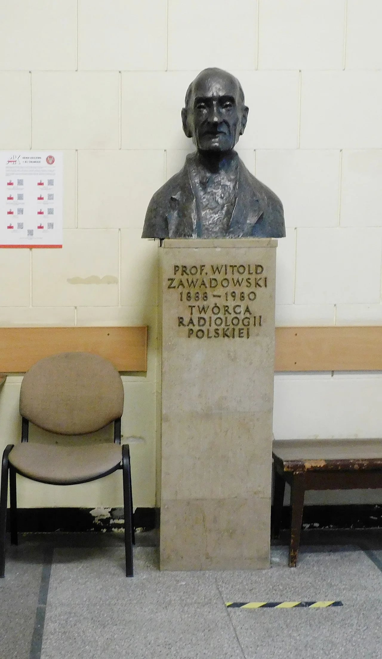 Porträt von Witold Zawadowski (1888–1980) – Gedenkseite