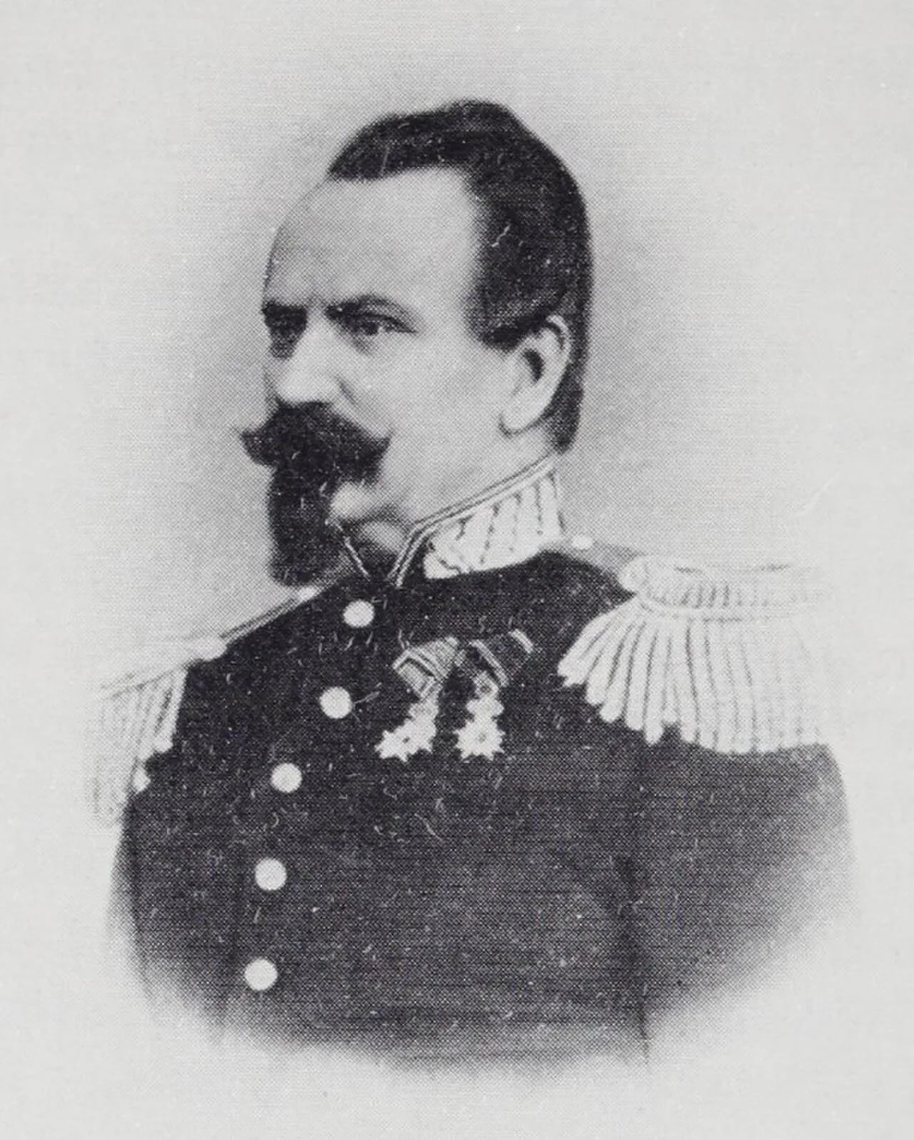 Porträt von Jacob Krefting (1796–1879) – Gedenkseite