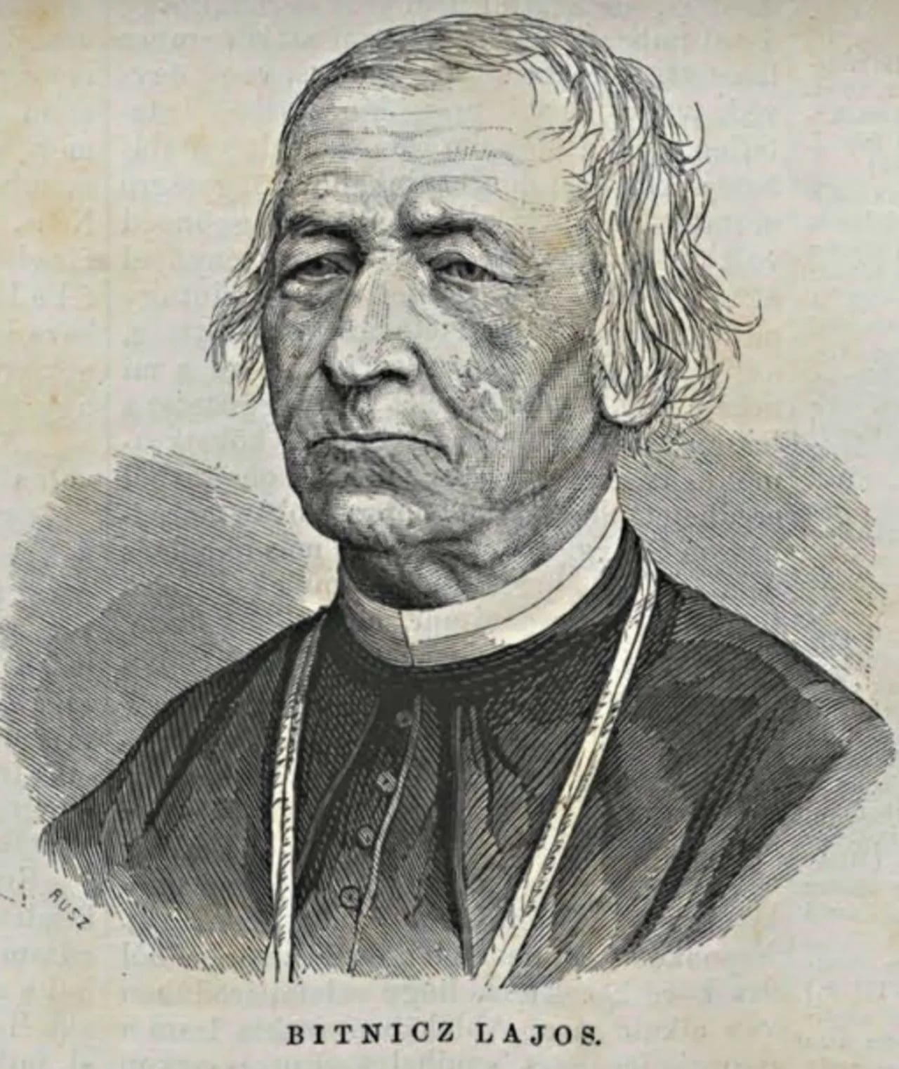 Porträt von Ludwig Bitnicz (1790–1871) – Gedenkseite