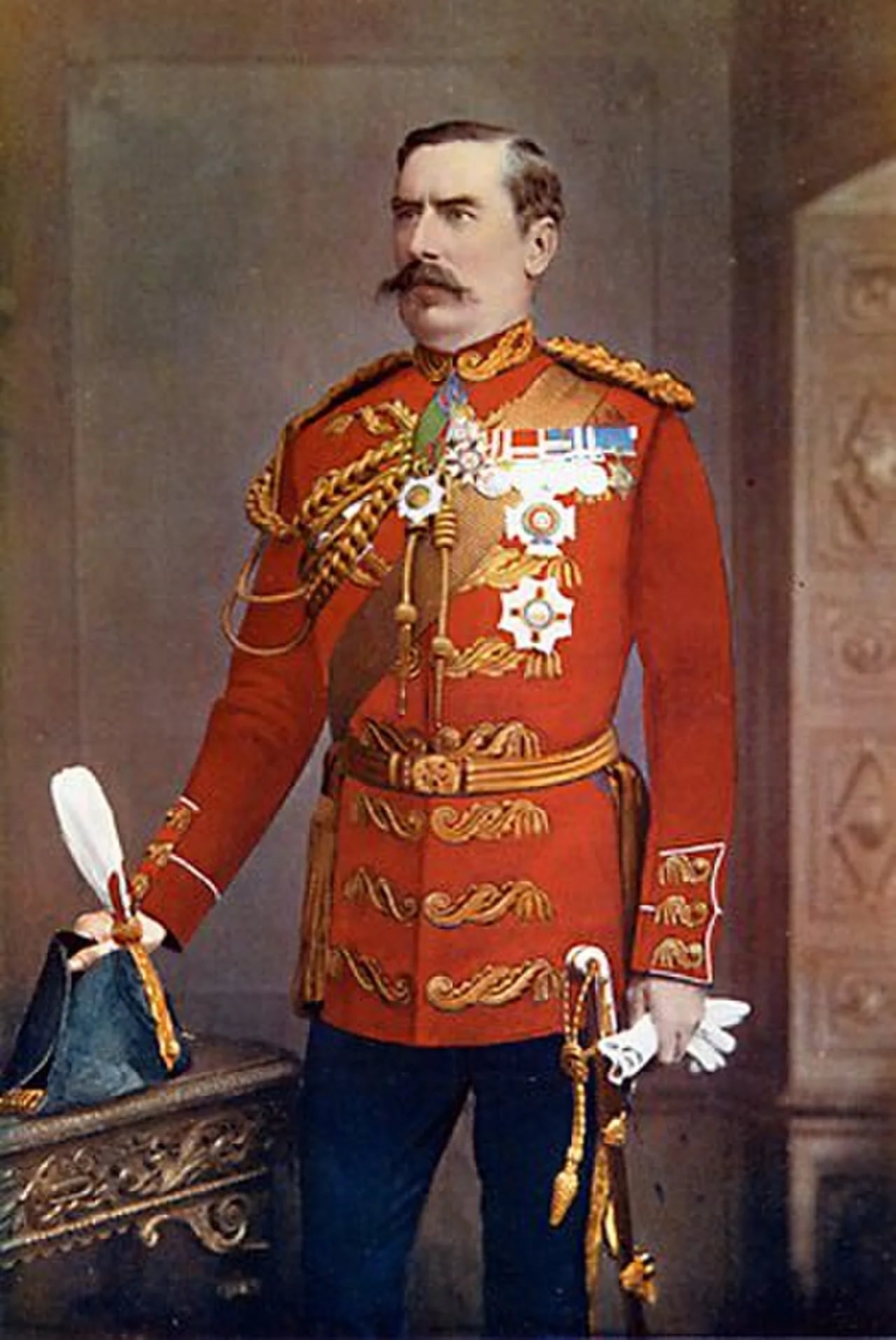 Portrait of Baker Creed Russell (1837–1911) – memorial page