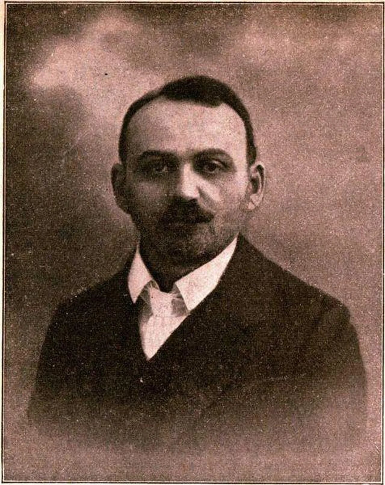Porträt von József Bloch (1862–1922) – Gedenkseite