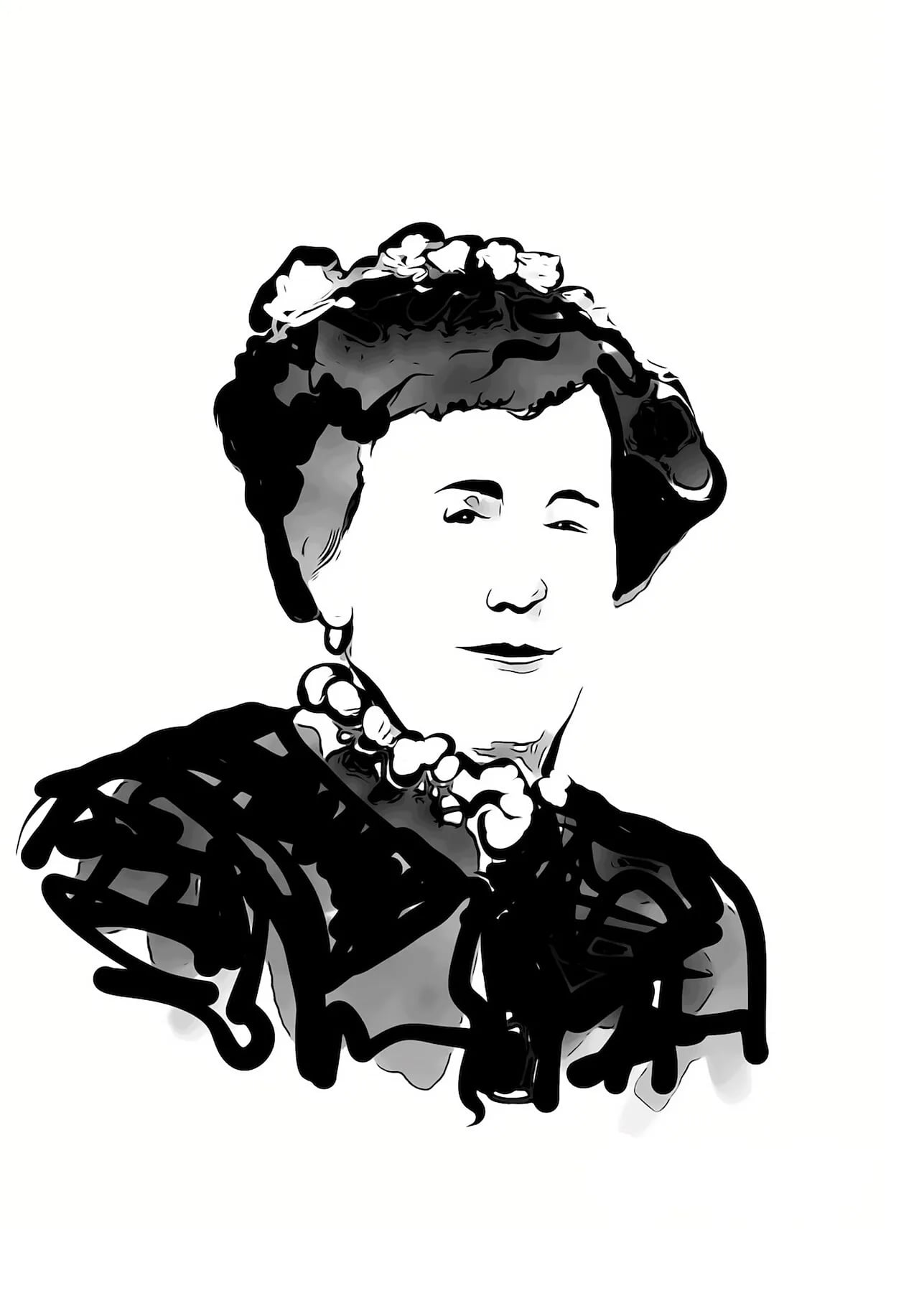 Porträt von Capitolina Bustince Larrondo (1864–1934) – Gedenkseite