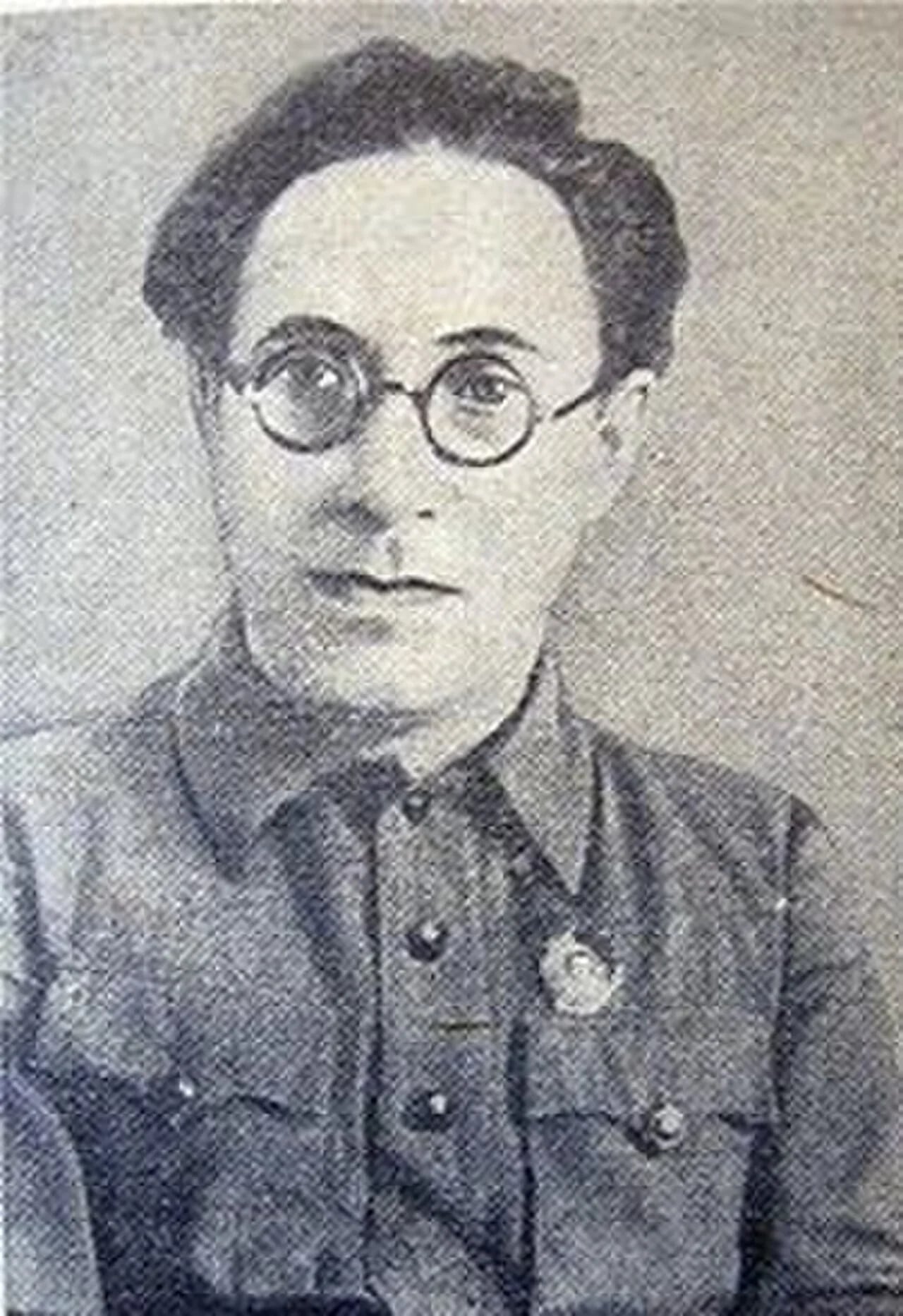 Portrait of Yakov Popok (1894–1938) – memorial page