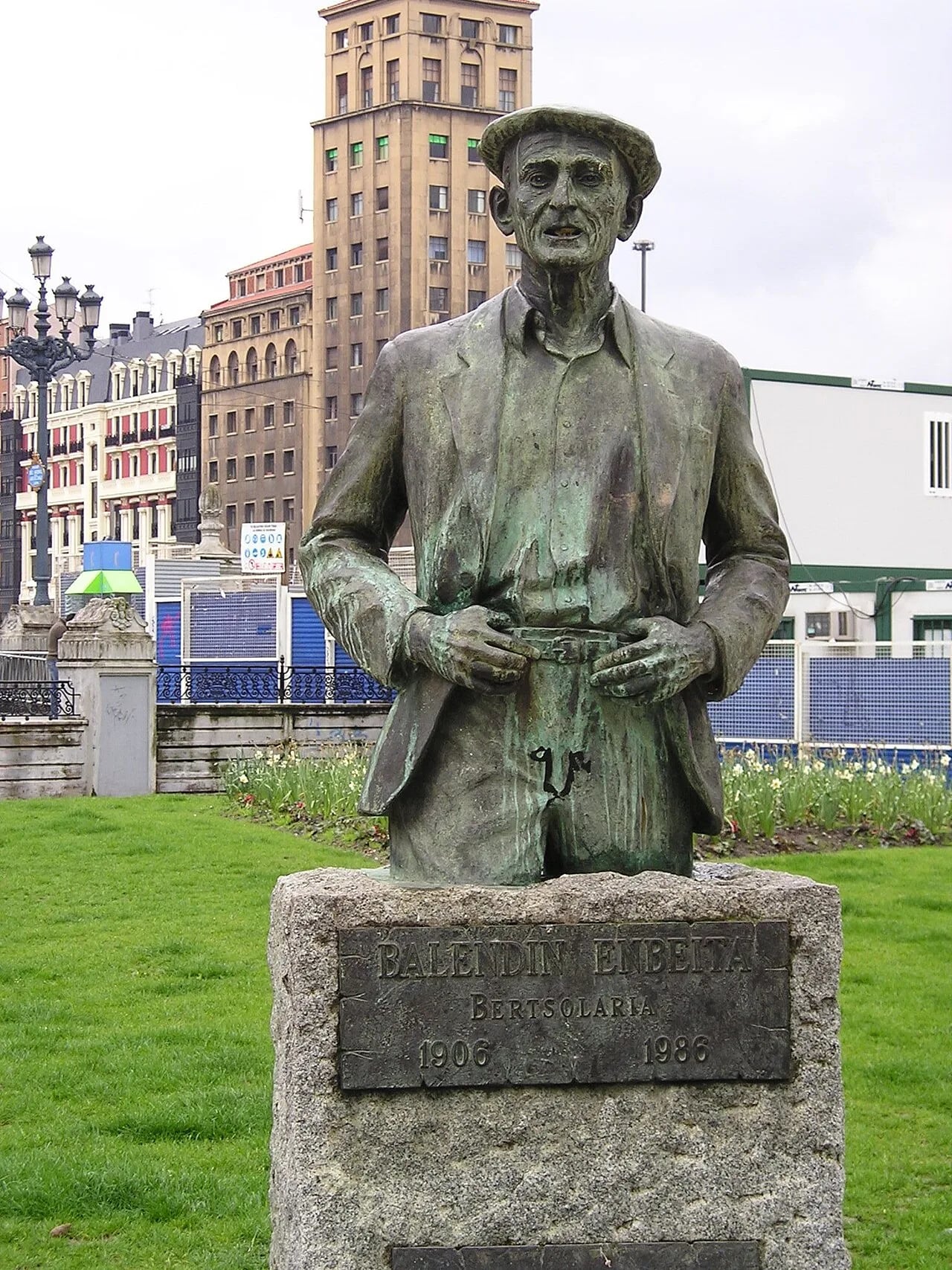 Portrait of Balendin Enbeita (1906–1986) – memorial page